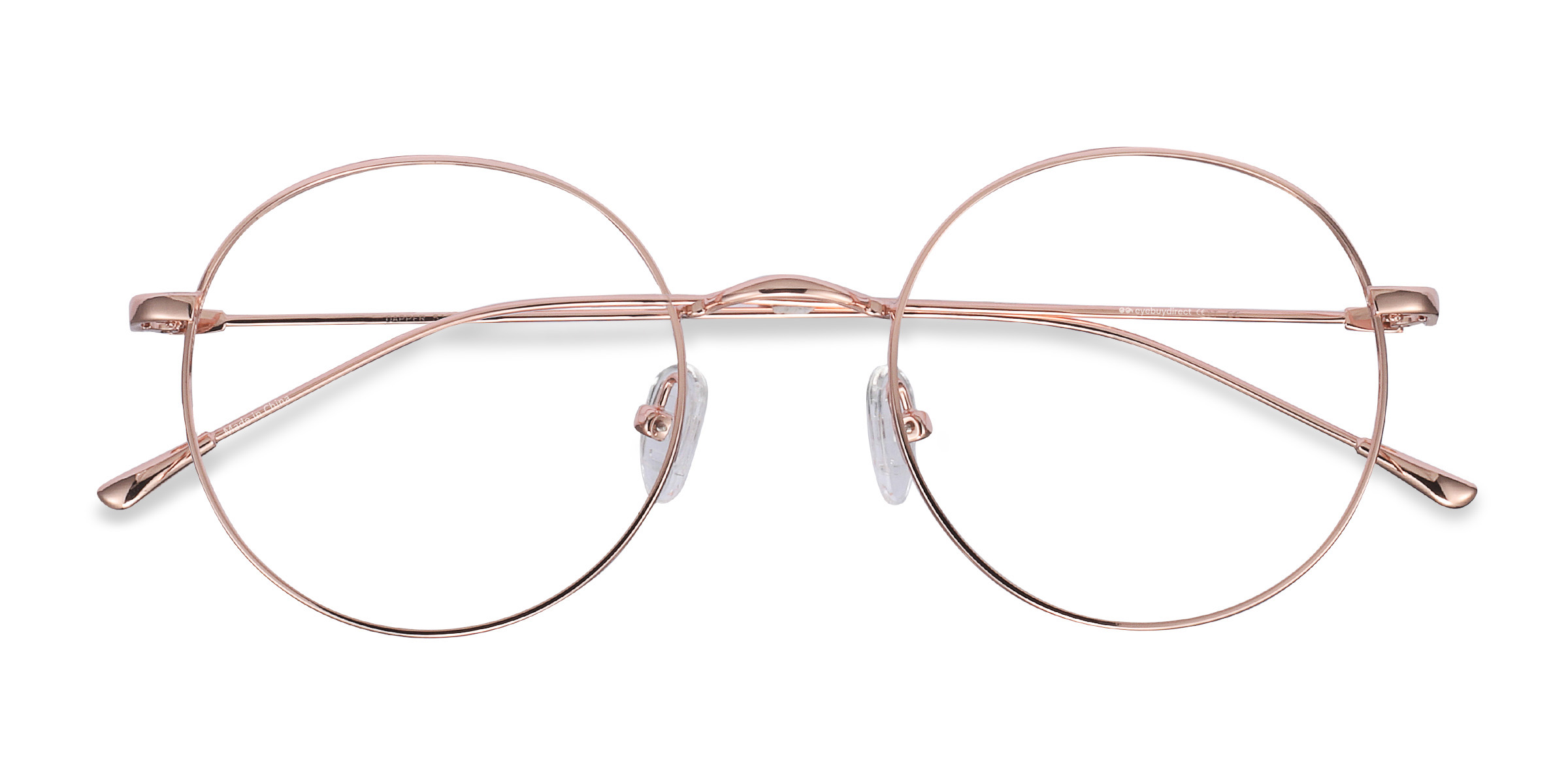 Rose Gold Dapper - Metal Eyeglasses
