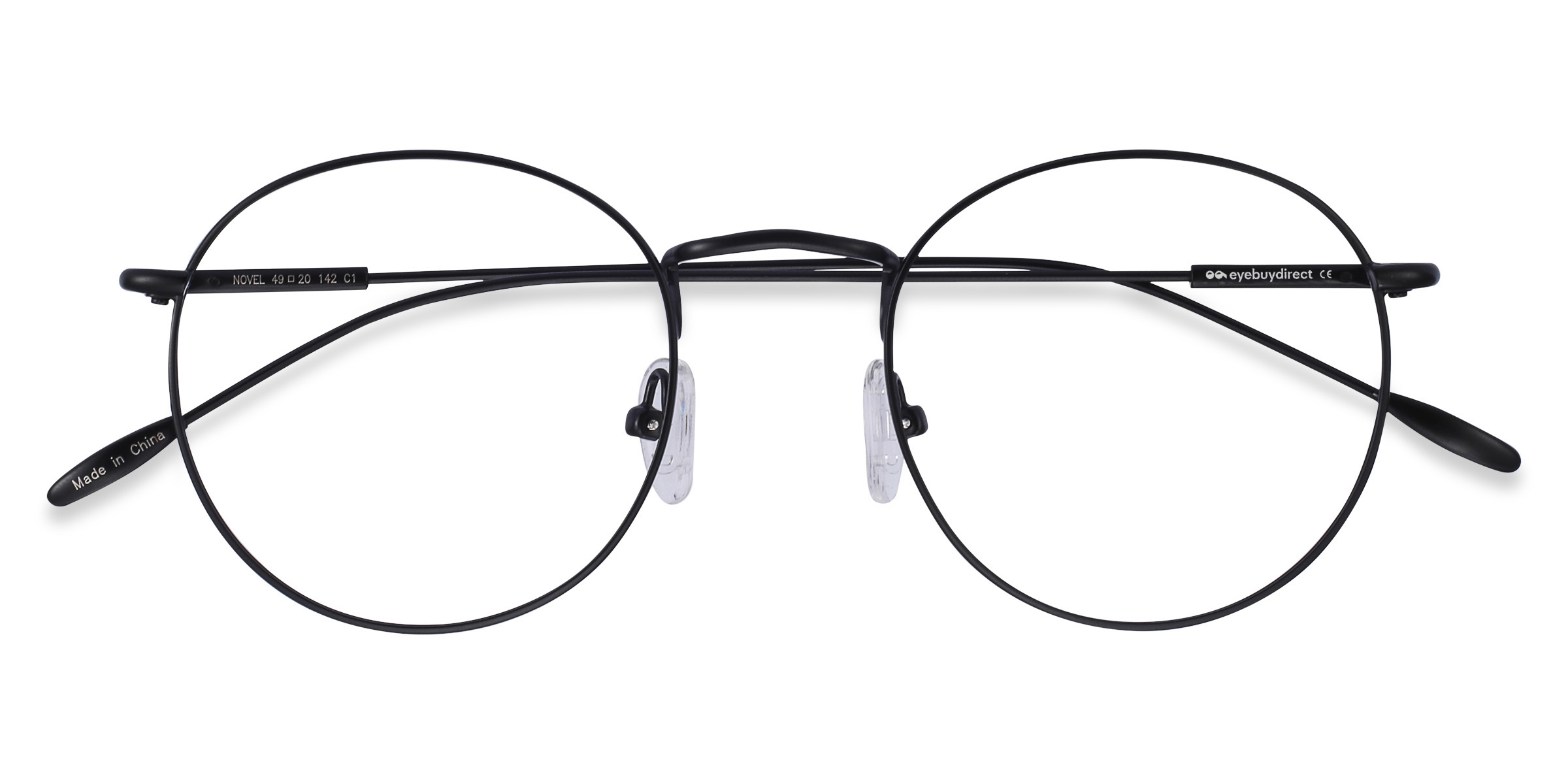Noir Novel -  Métal Lunettes de vue