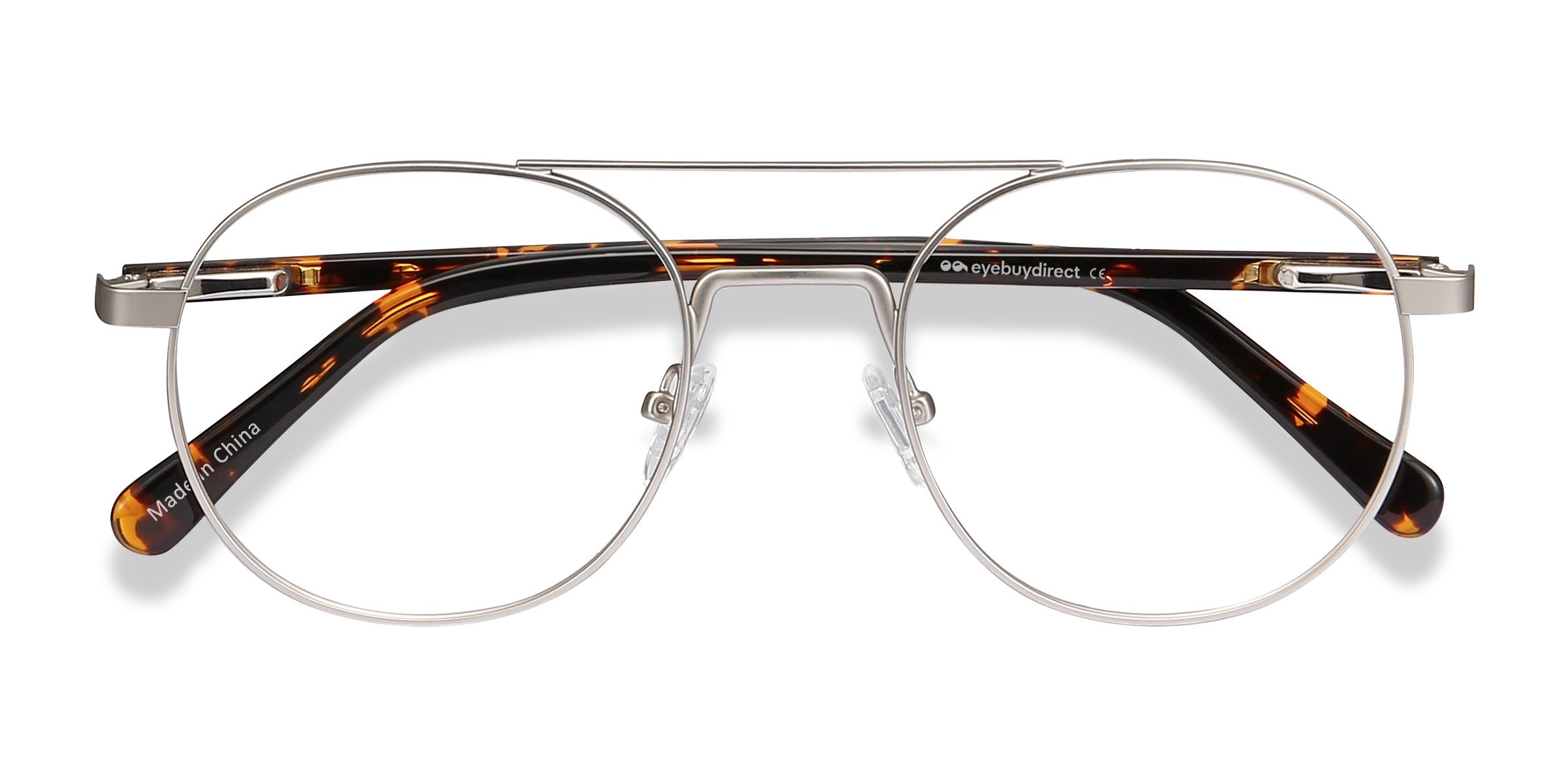 Argenté Lock XL - Métal Lunettes de vue