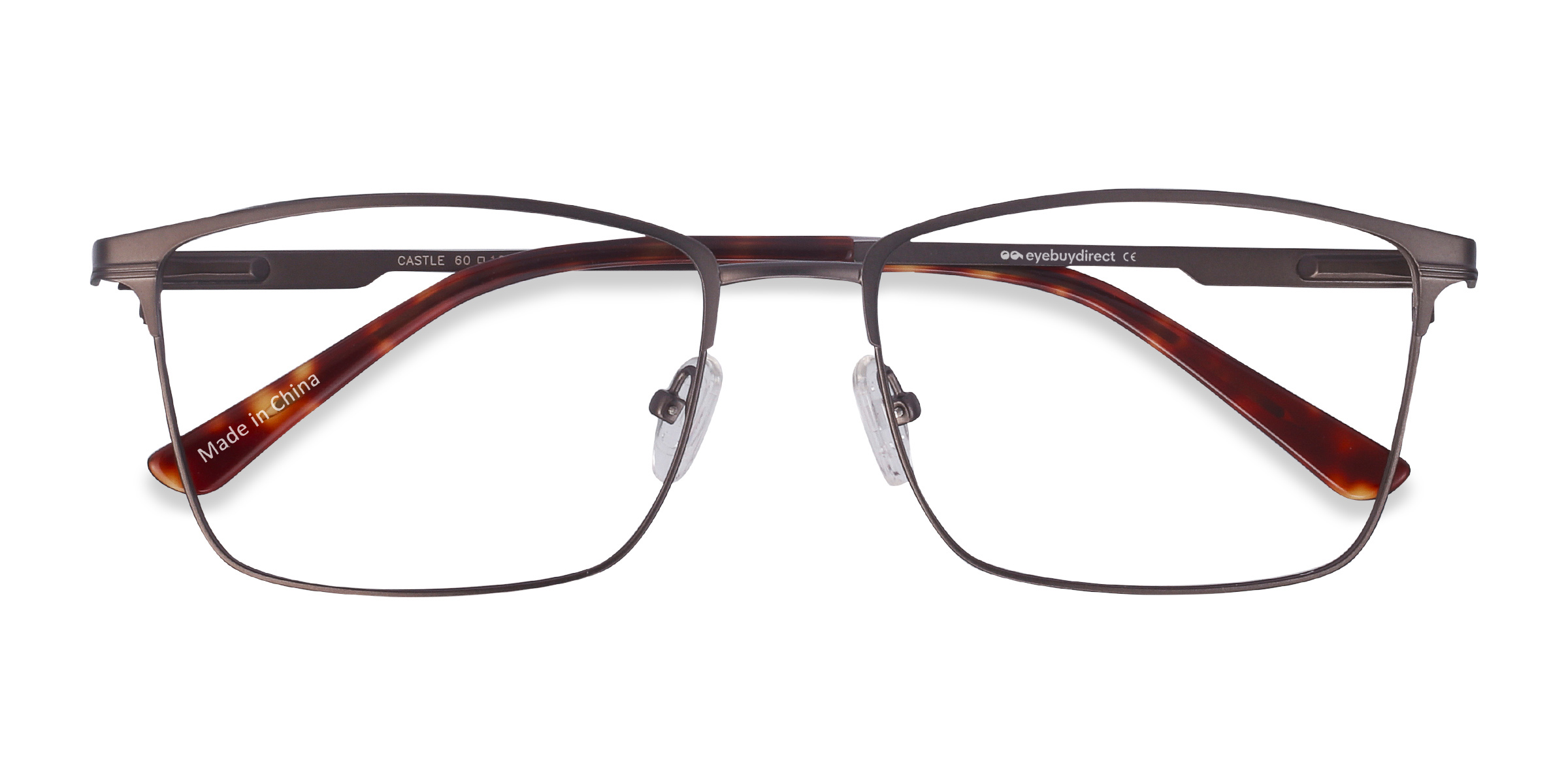 Gunmetal Castle - Metal Eyeglasses