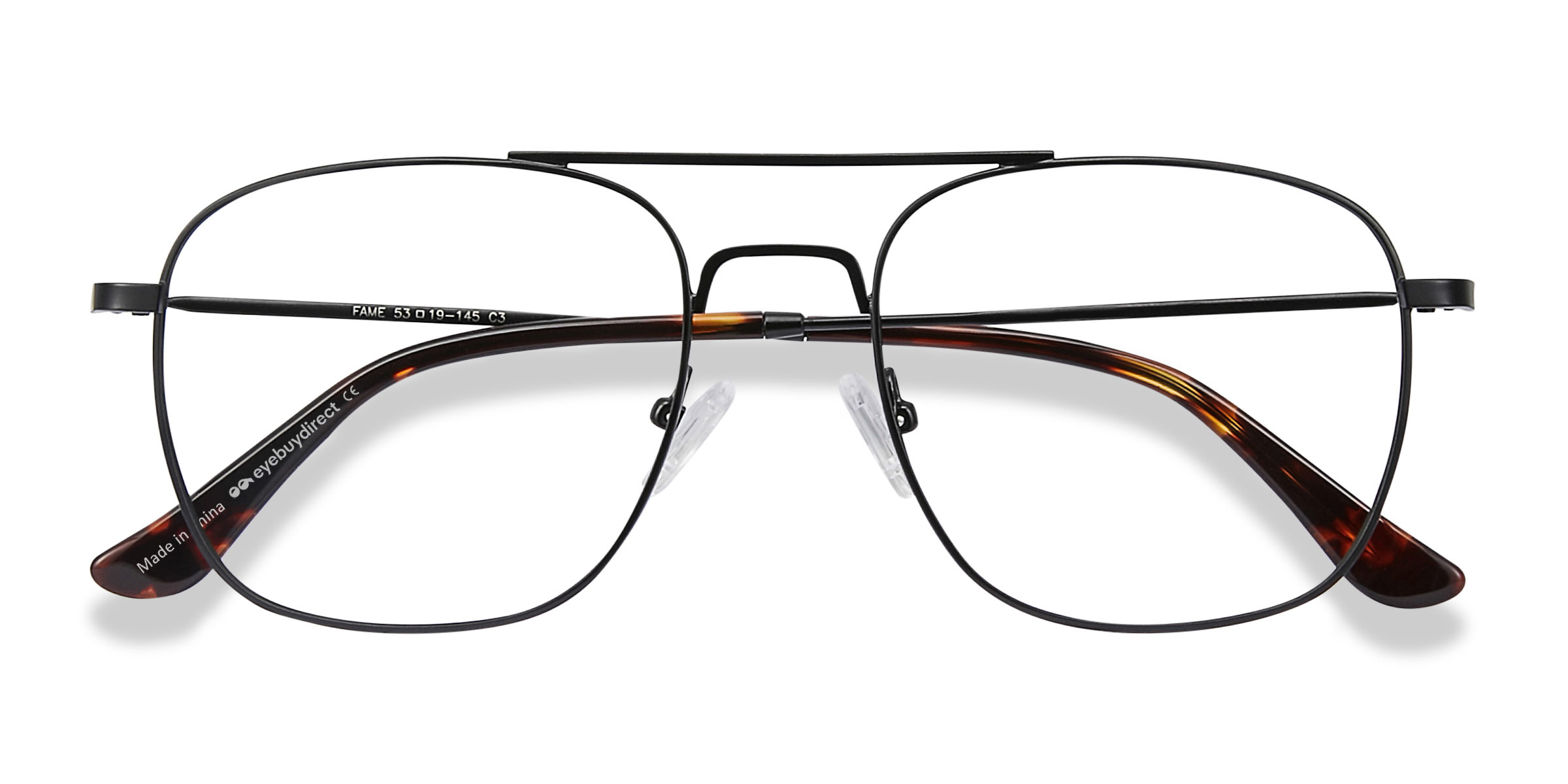 Black Fame - Metal Eyeglasses