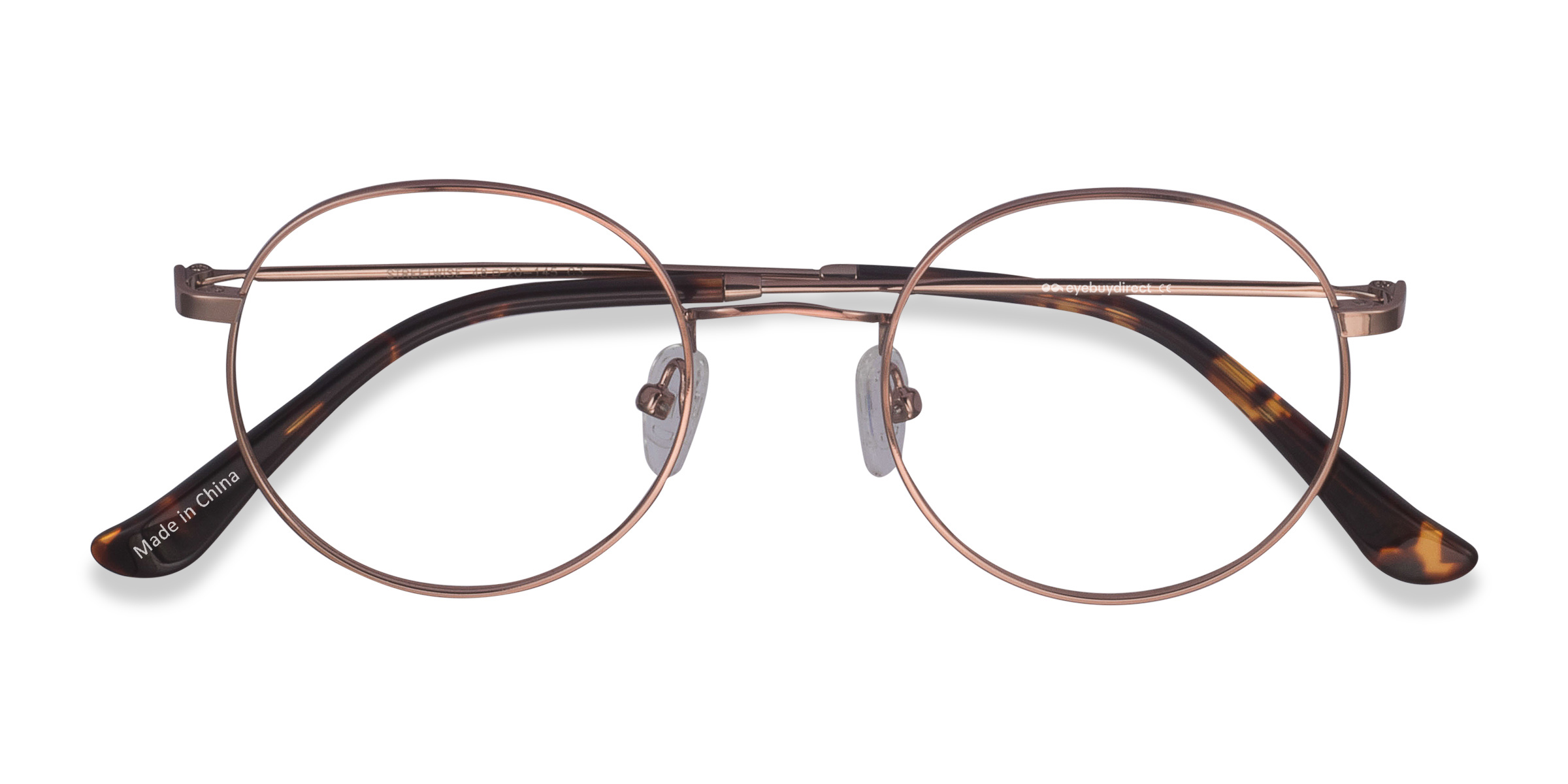 Rose Gold Streetwise - Metal Eyeglasses