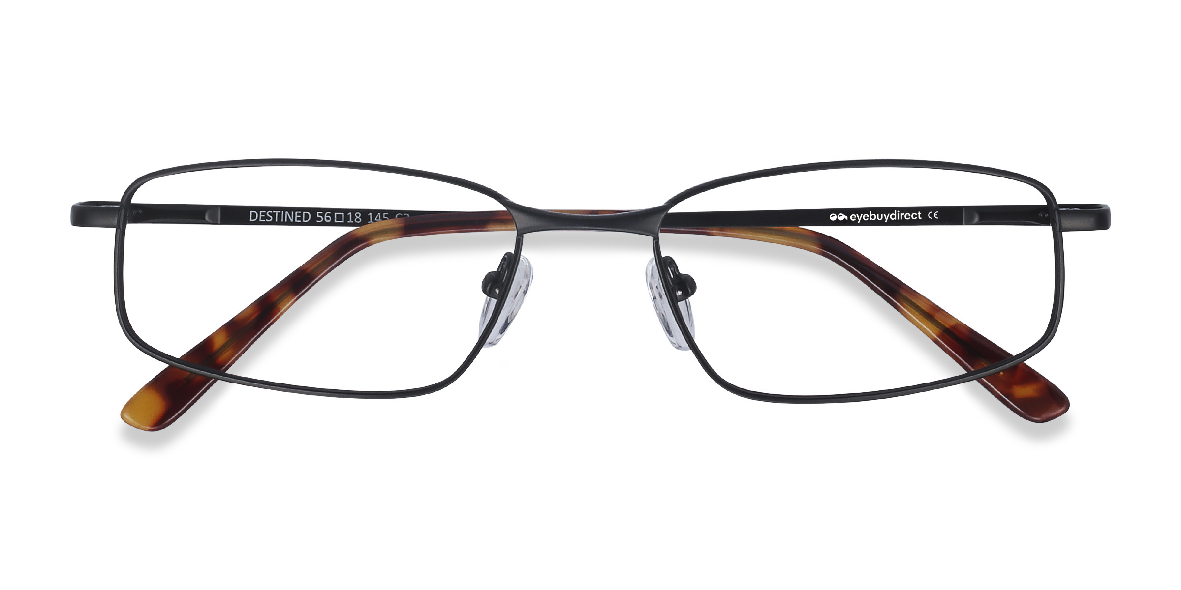 Black Destined - Metal Eyeglasses