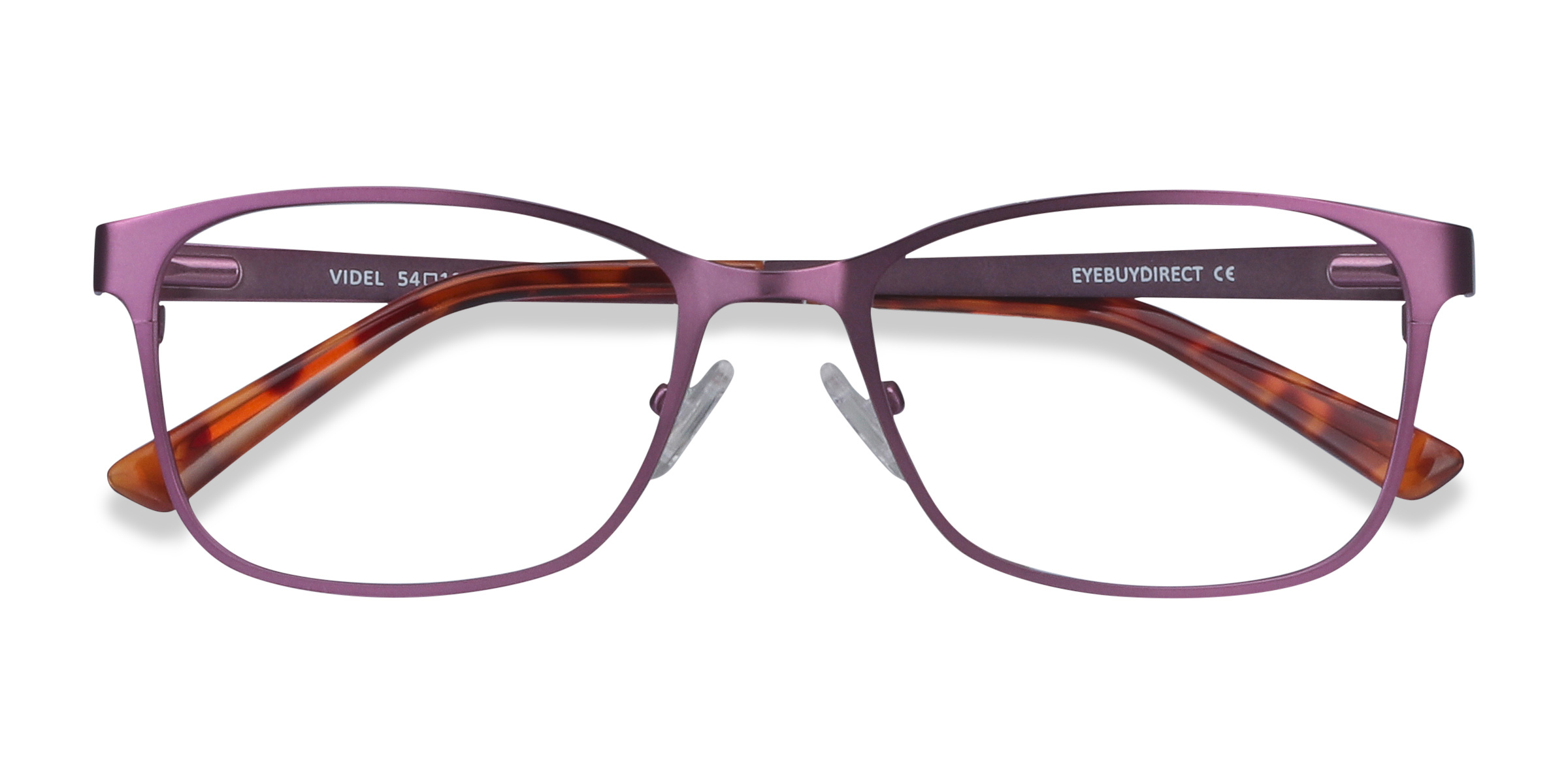 Purple Videl - Metal Eyeglasses