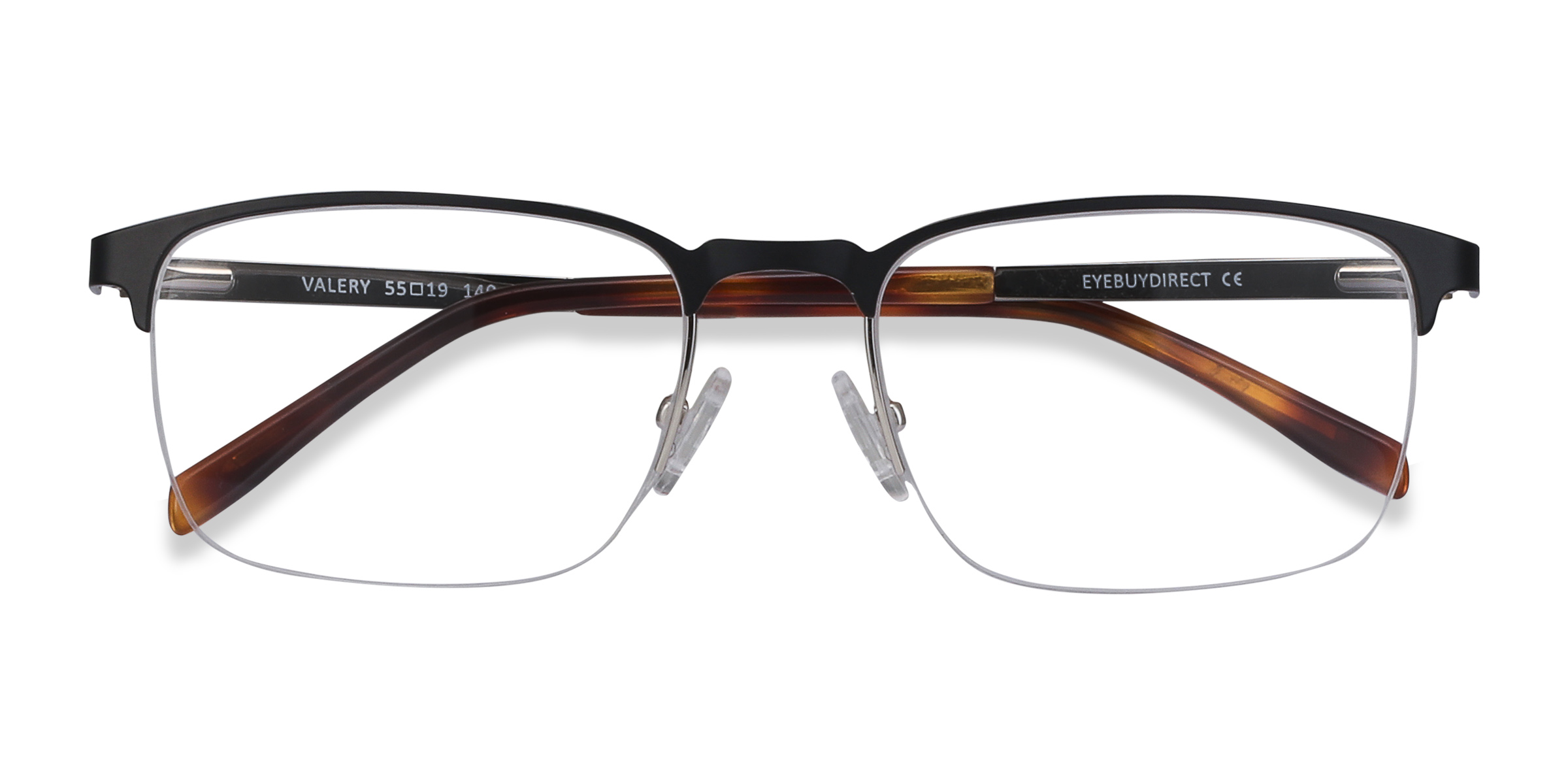 Black Valery - Metal Eyeglasses
