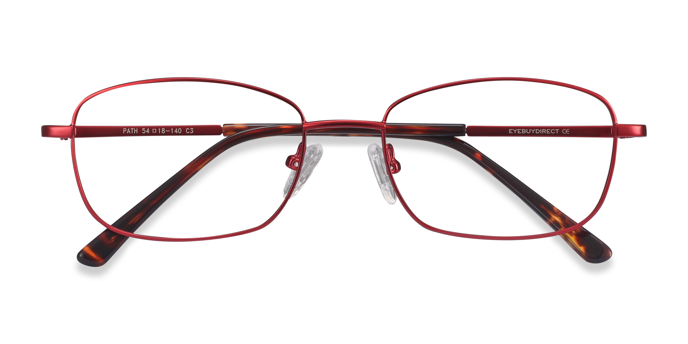Burgundy Path - Métal Lunettes de vue