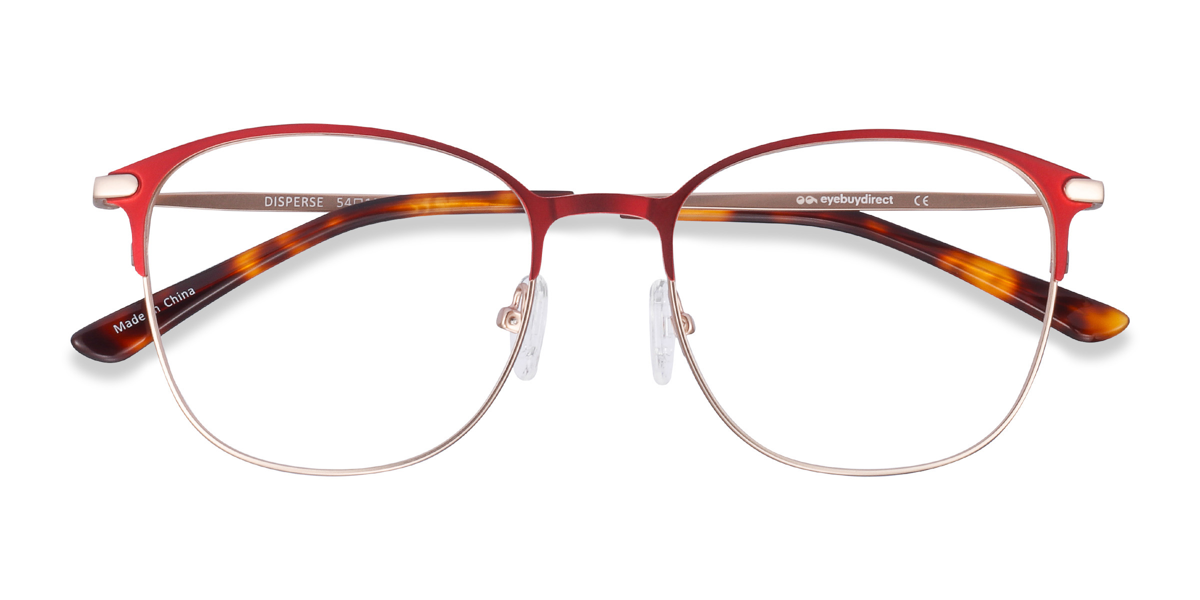 Red Disperse - Metal Eyeglasses