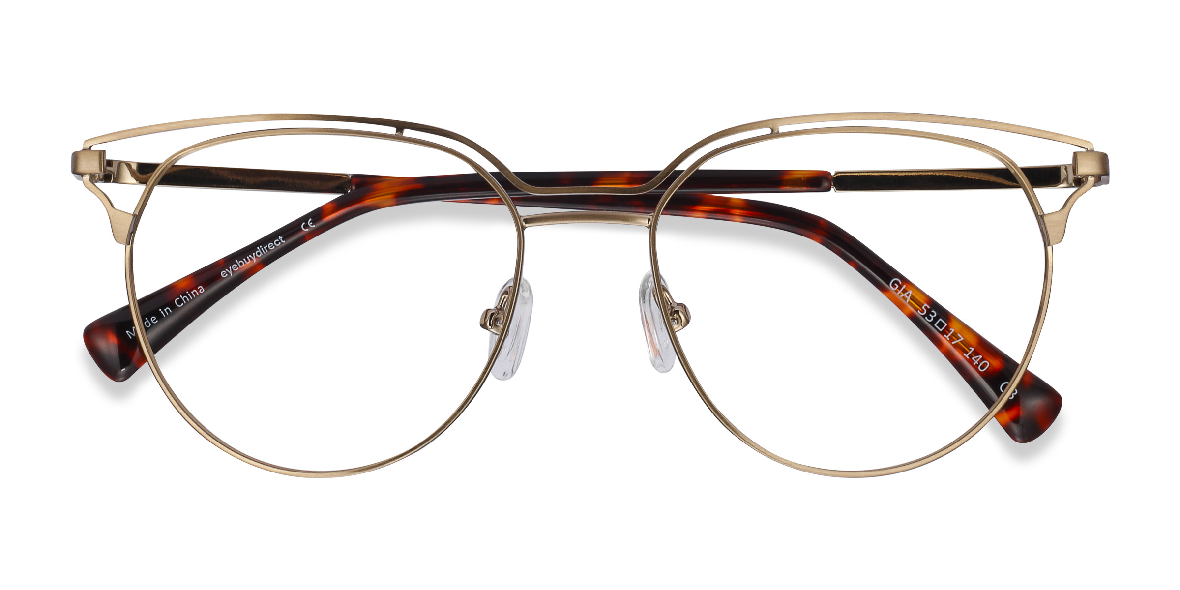 Bronze Gia - Metal Eyeglasses