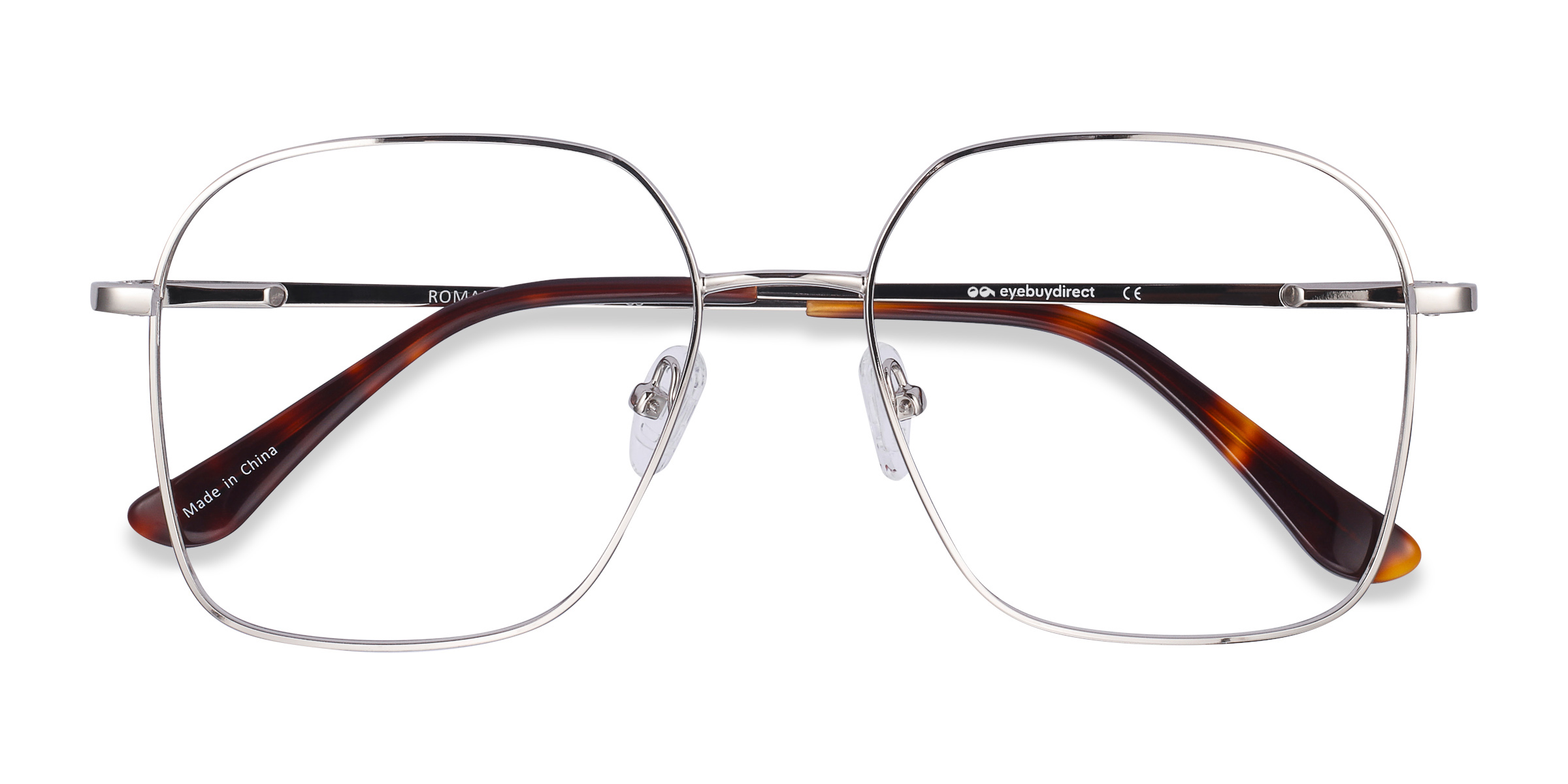 Argenté Roman - Métal Lunettes de vue
