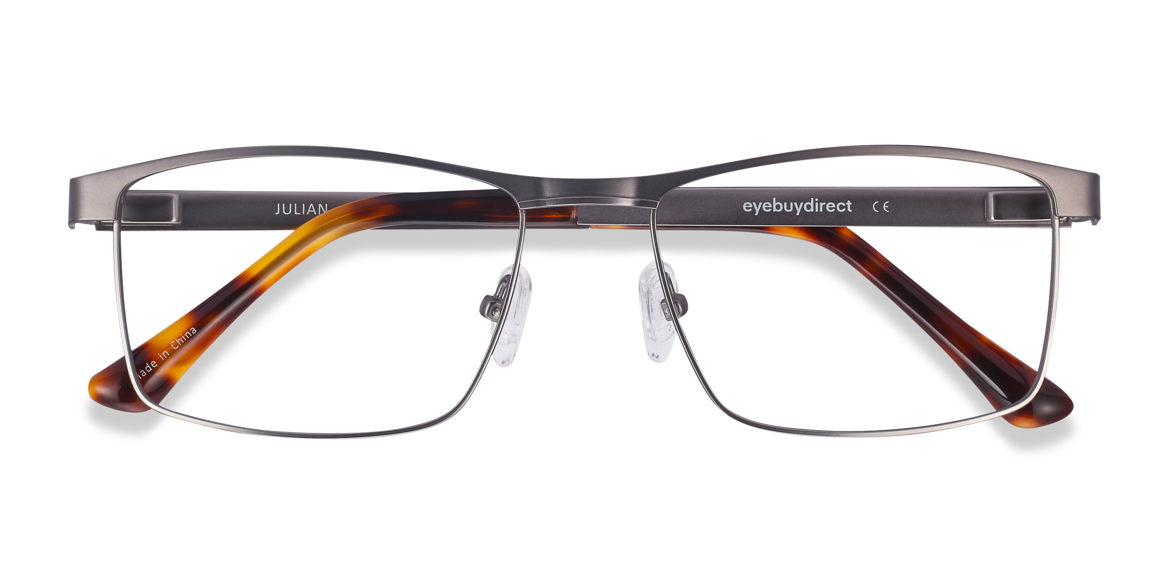 Gunmetal Julian - Metal Eyeglasses