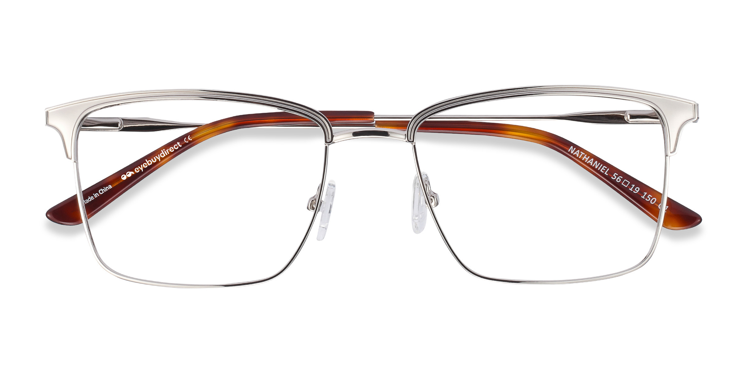 Silver Nathaniel - Metal Eyeglasses
