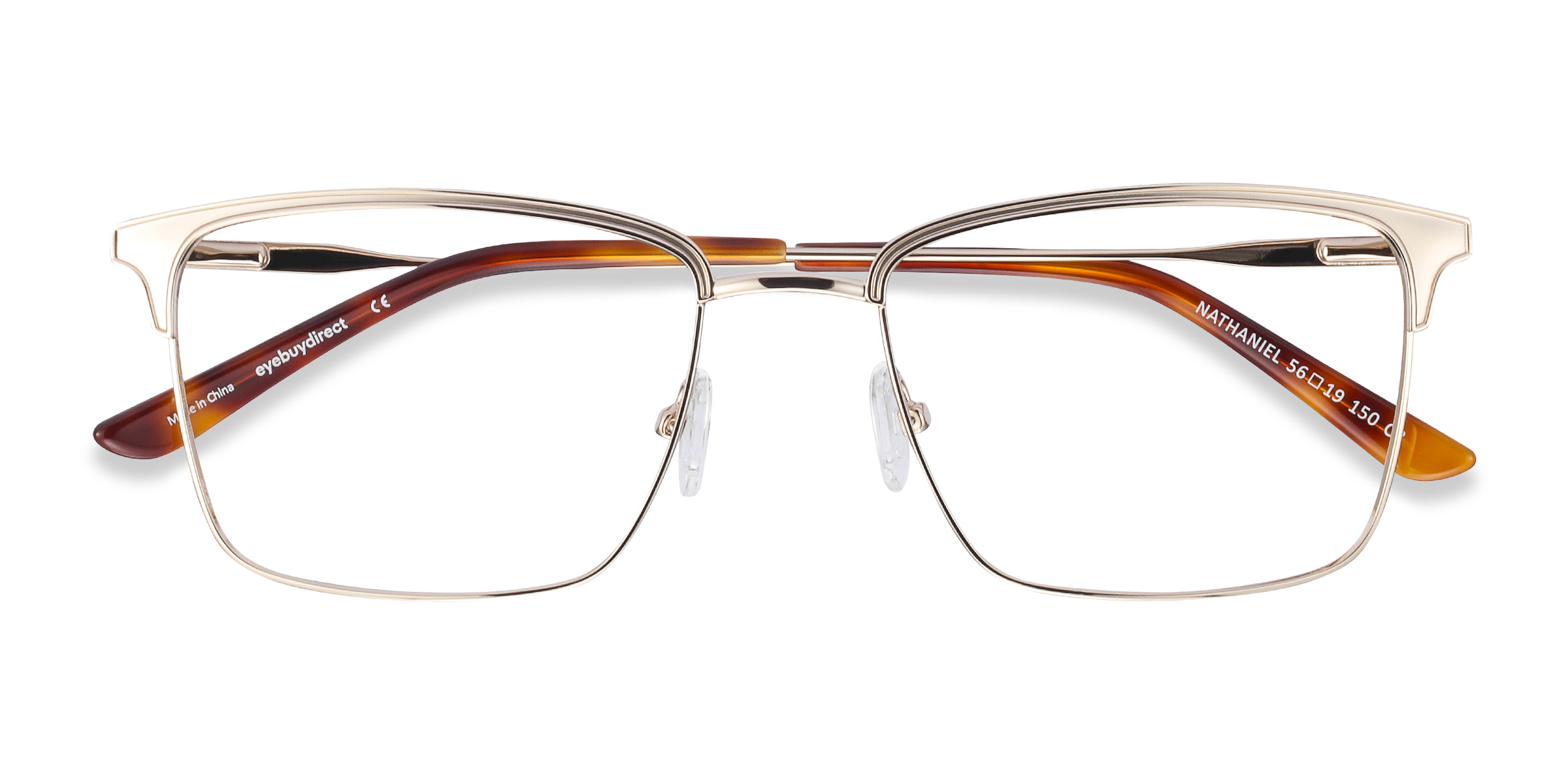 Doré Nathaniel - Métal Lunettes de vue