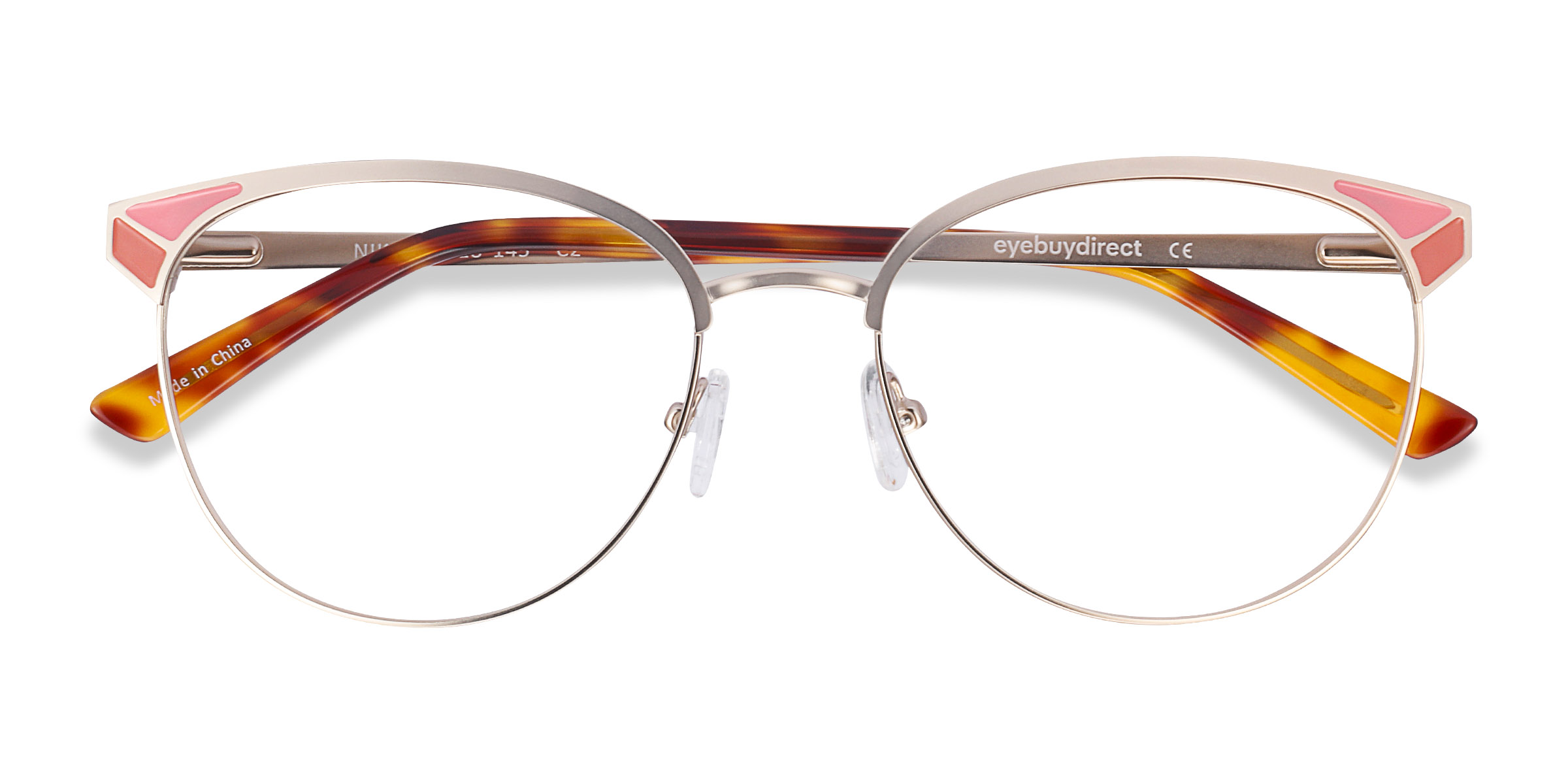 Gold Niki -  Metal Eyeglasses