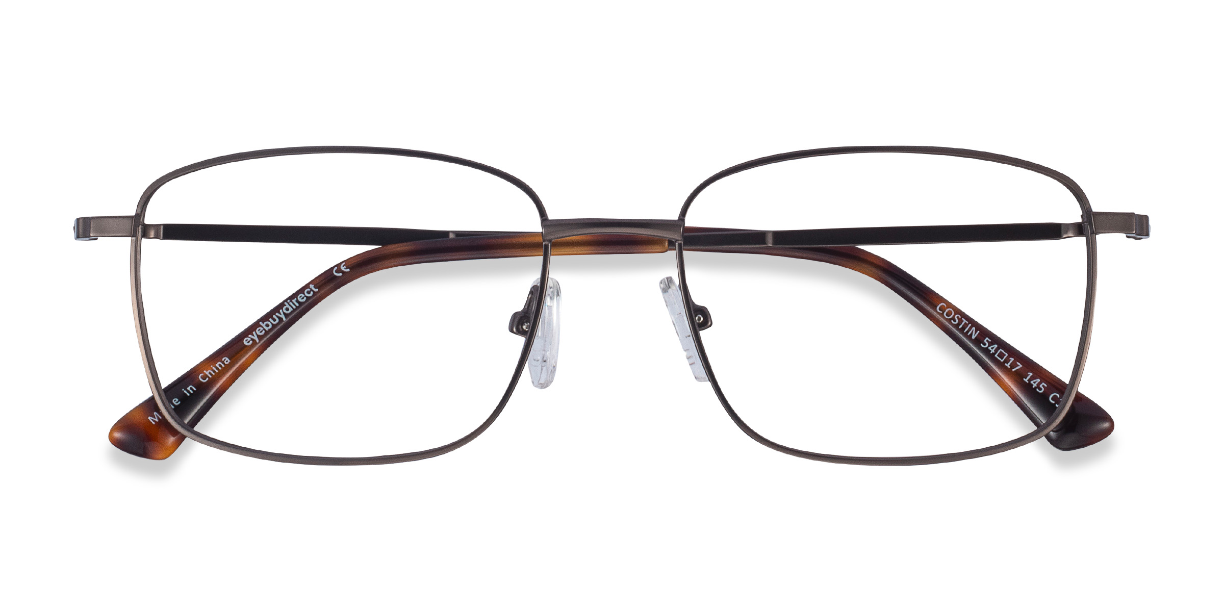 Dark Gunmetal Costin - Métal Lunettes de vue