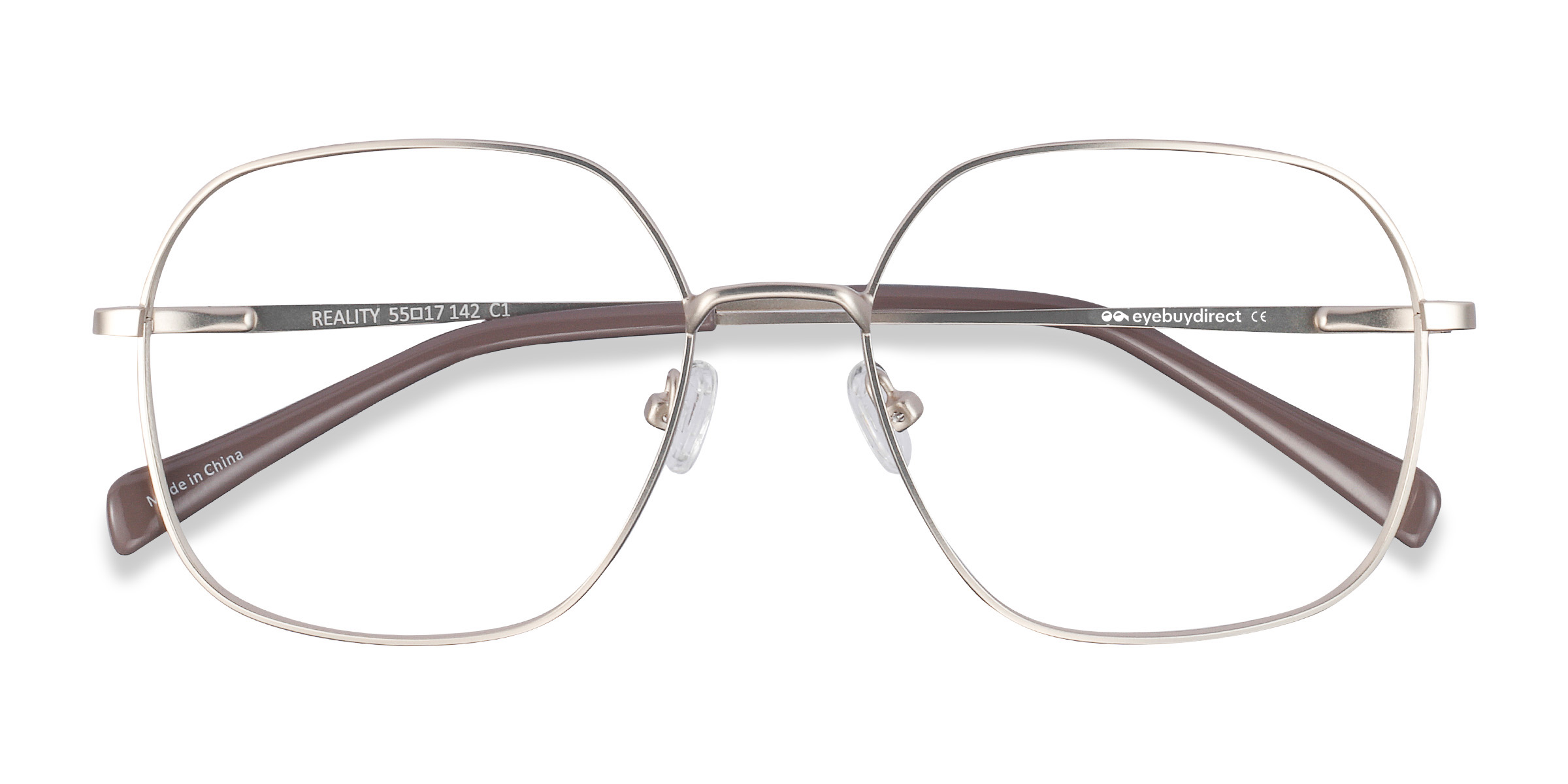 Gold Reality - Metal Eyeglasses