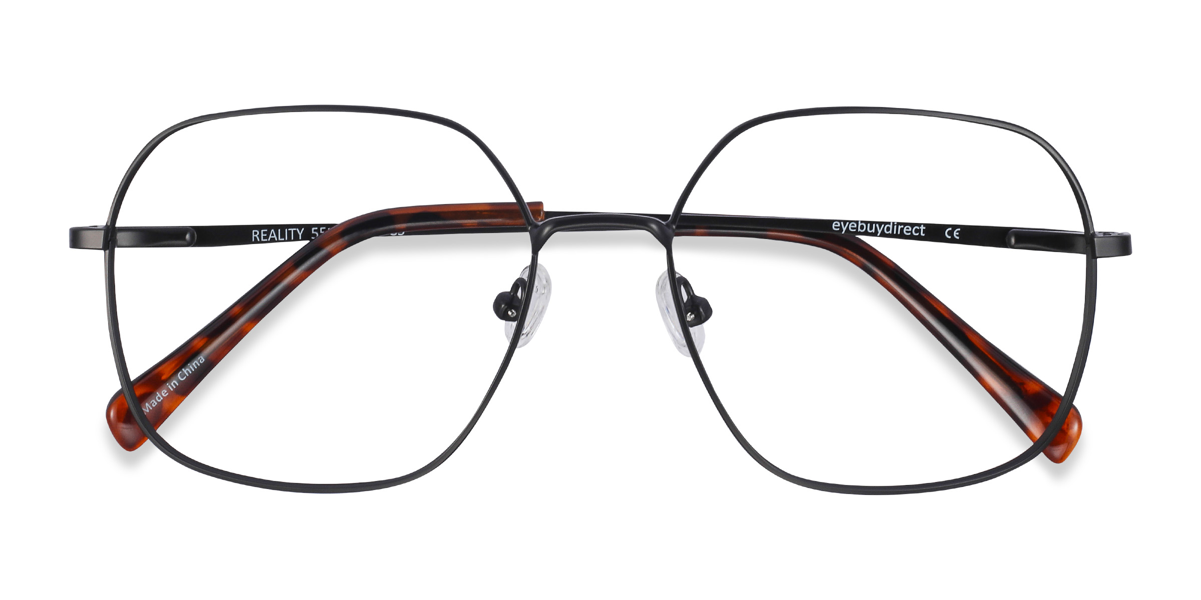 Black Reality - Metal Eyeglasses
