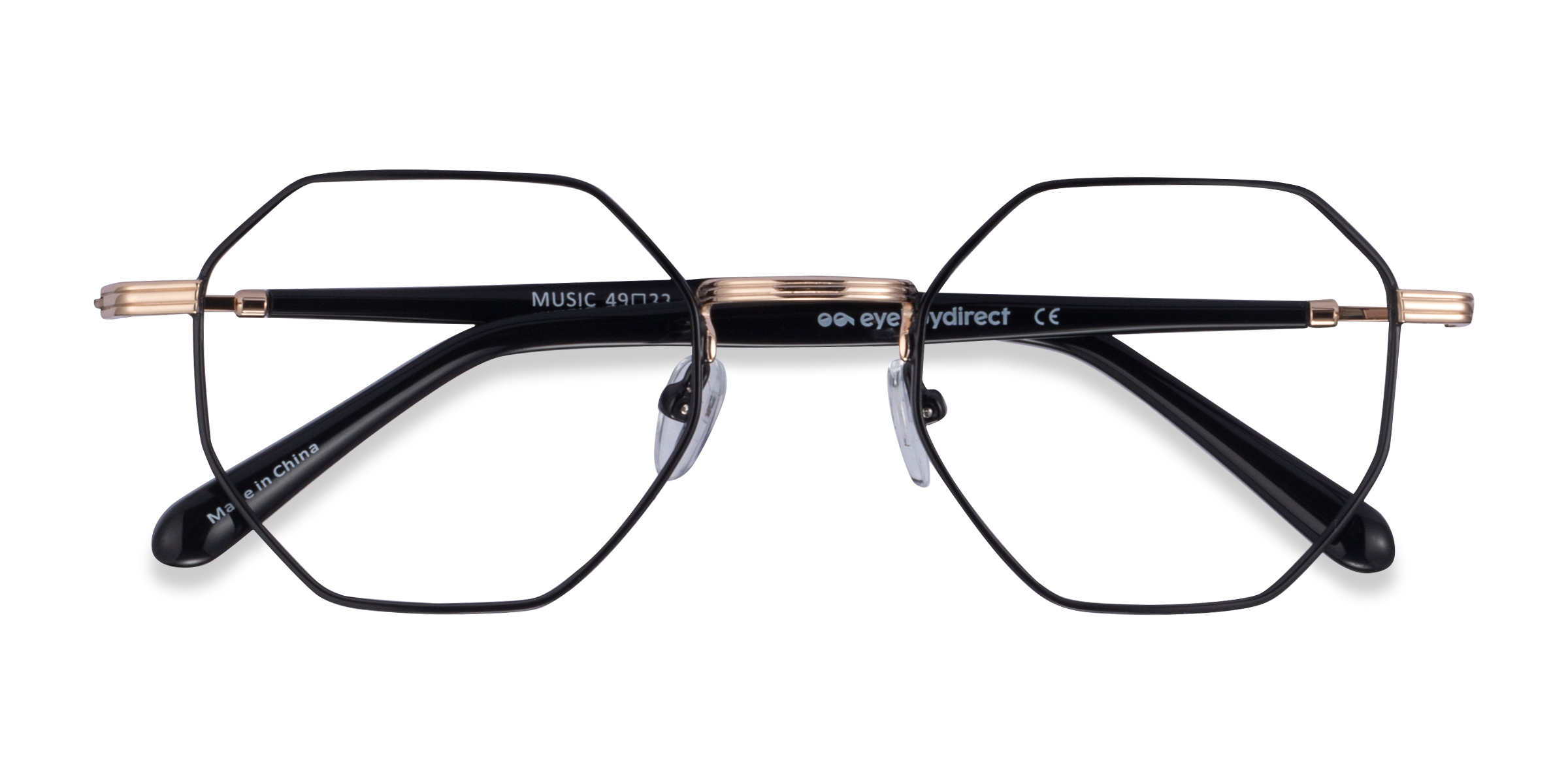 Black Gold Music -  Metal Eyeglasses