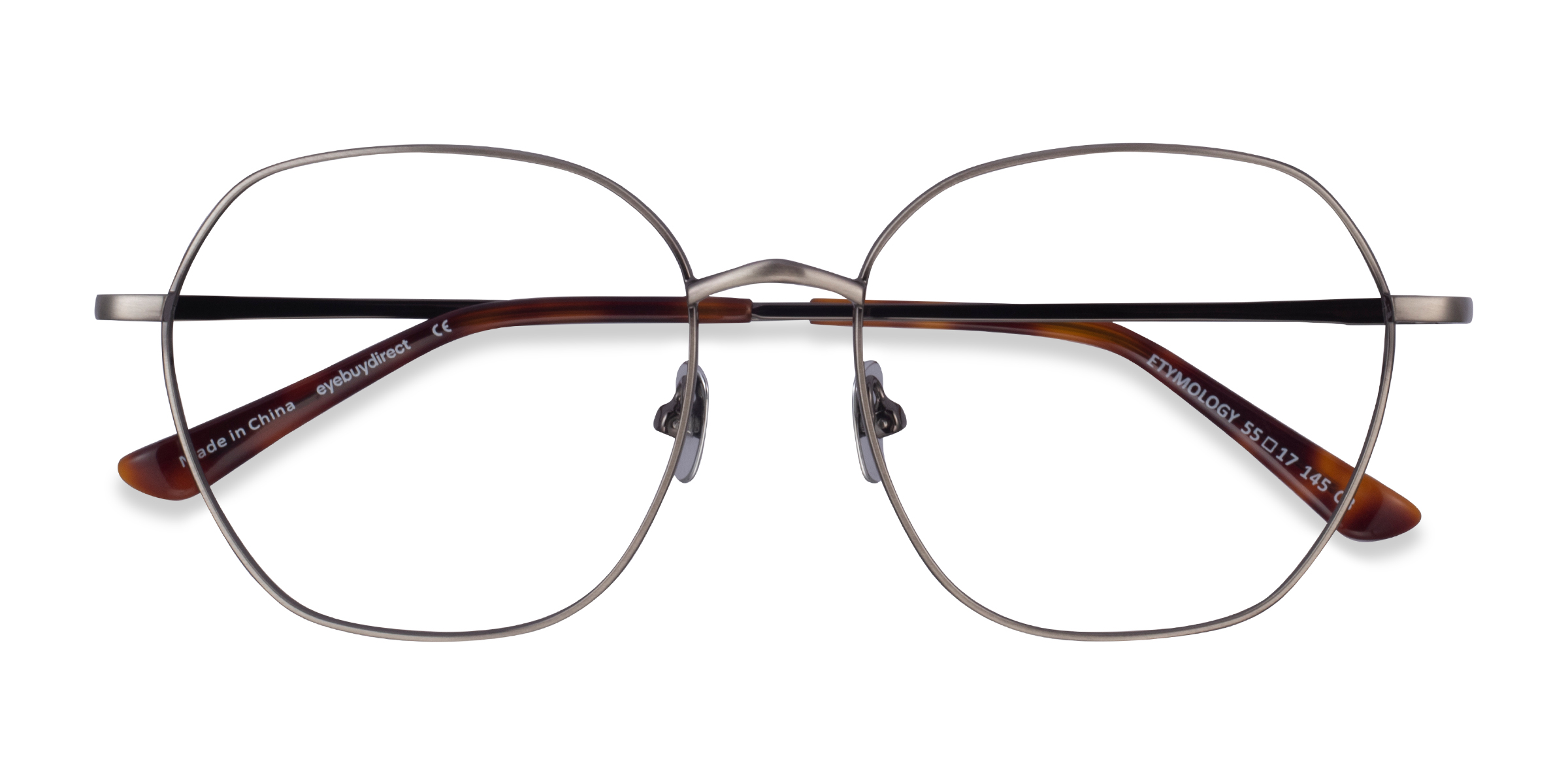 Brushed Gunmetal Etymology - Metal Eyeglasses