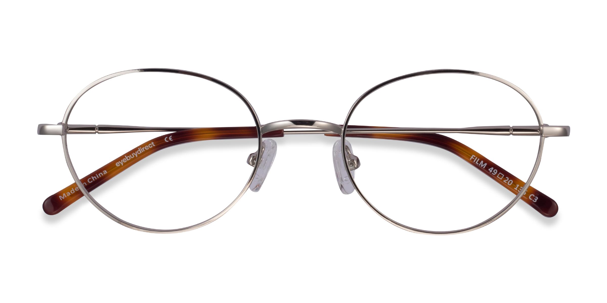 Silver Film - Metal Eyeglasses
