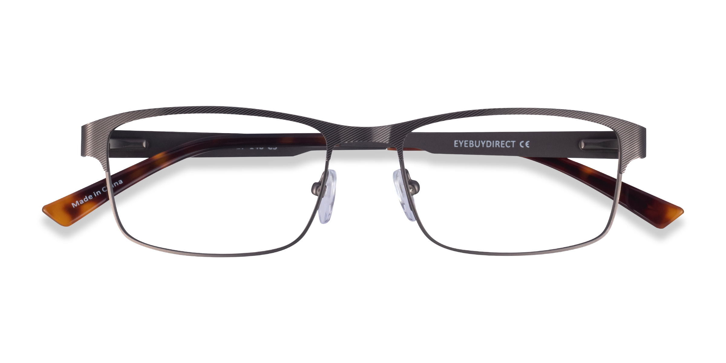 Gunmetal Quest - Metal Eyeglasses