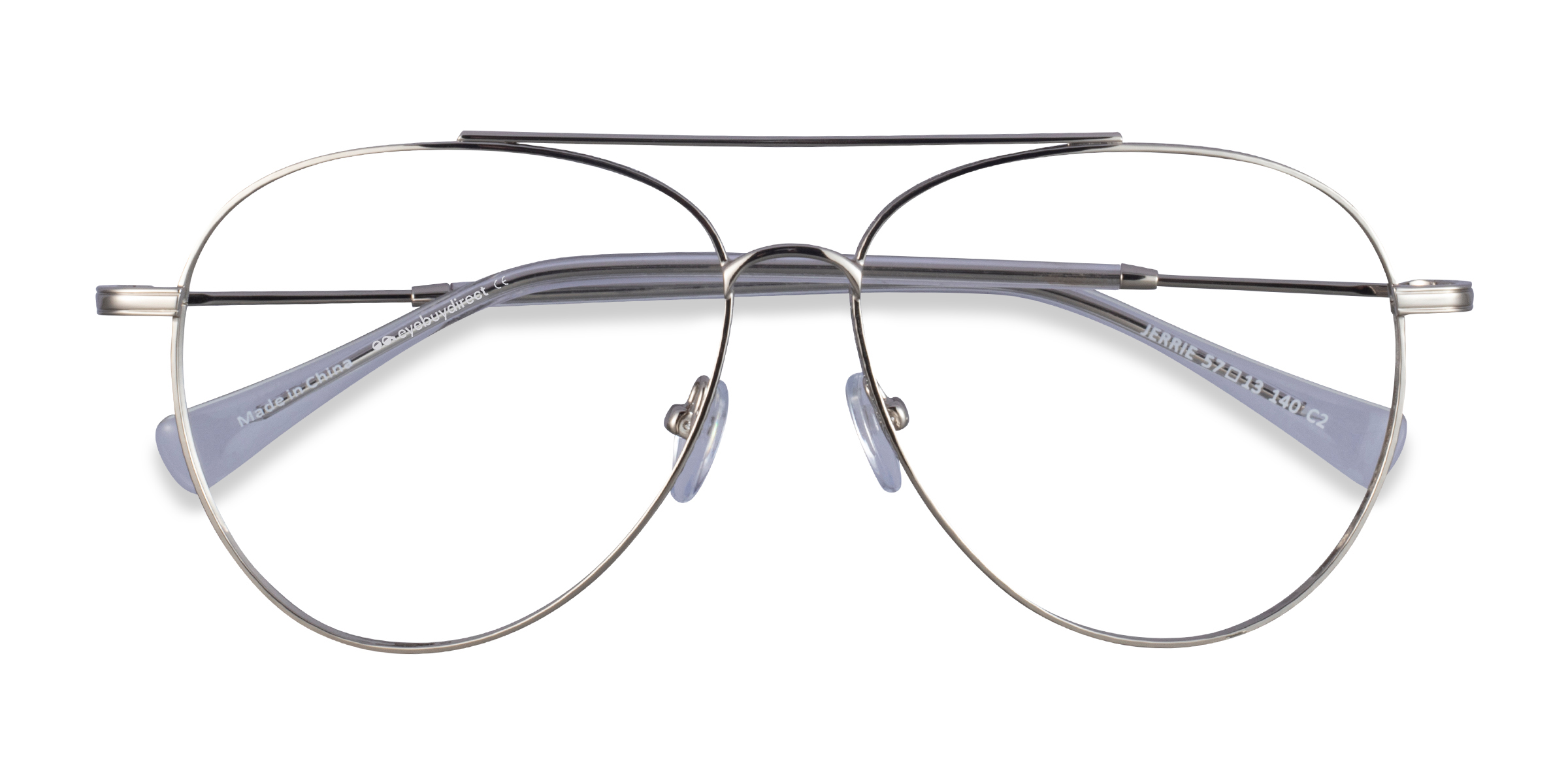 Argenté Jerrie - Métal Lunettes de vue