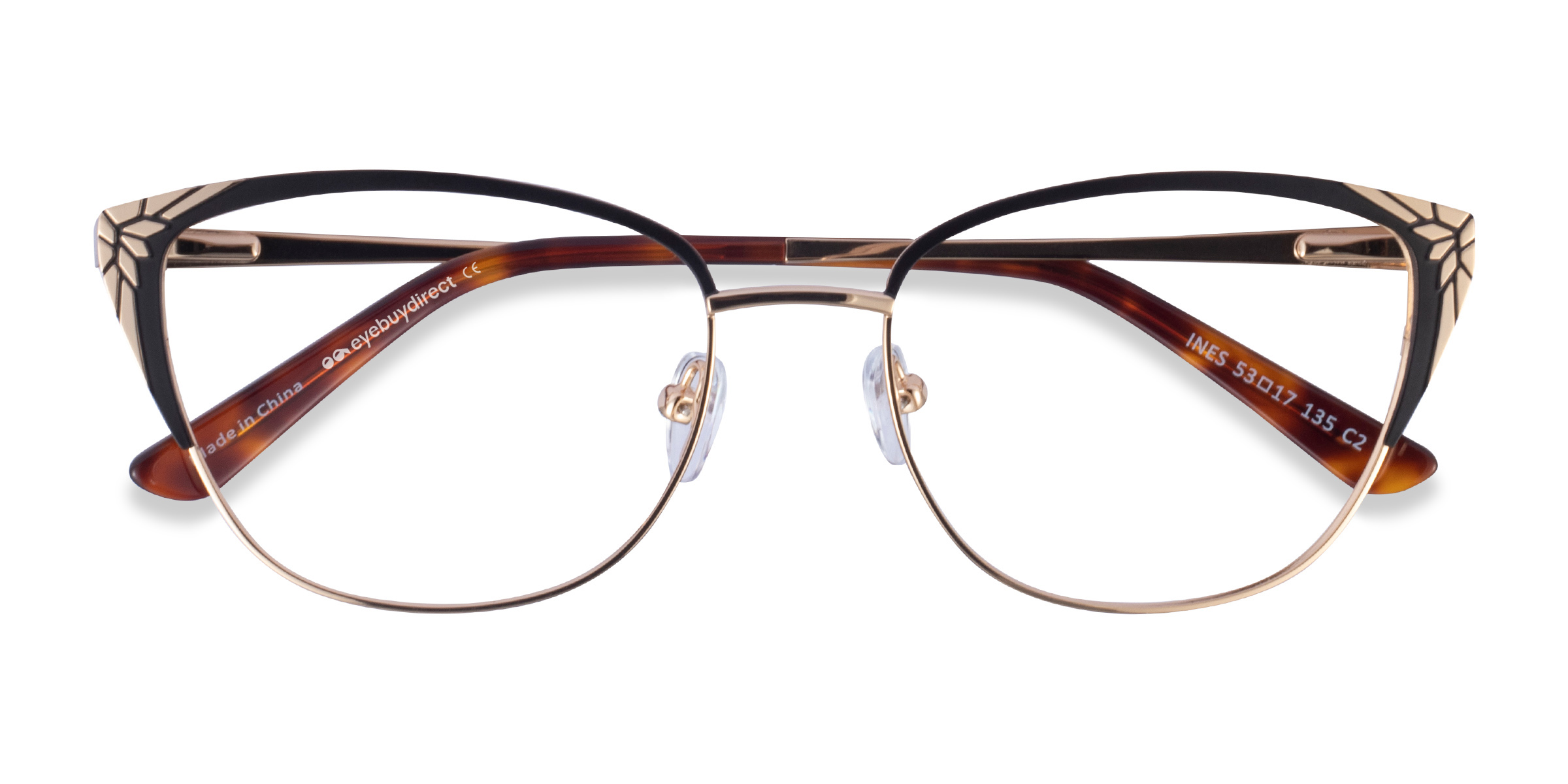 Black Gold Ines - Métal Lunettes de vue