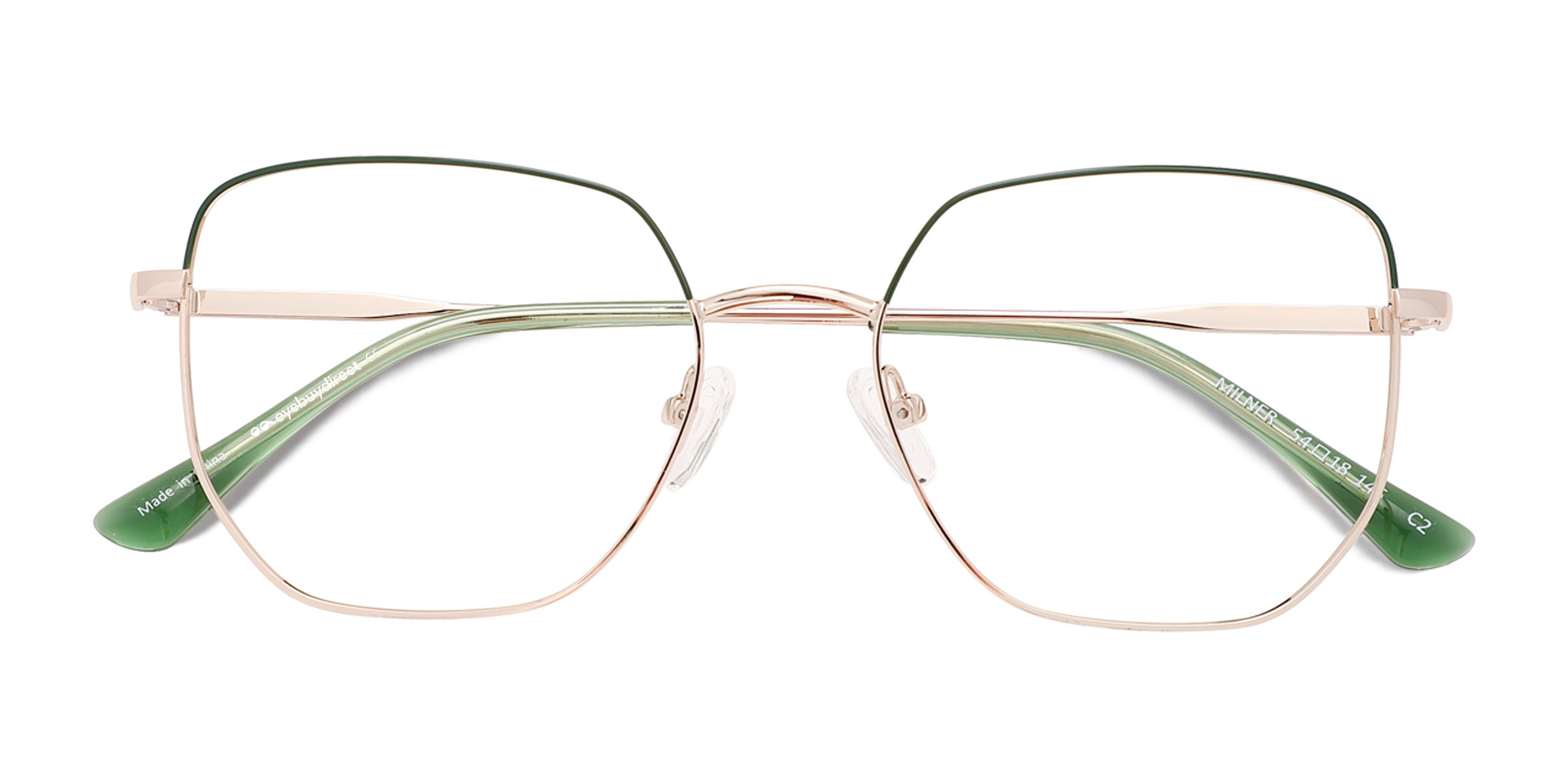 Gold Green Milner -  Métal Lunettes de vue