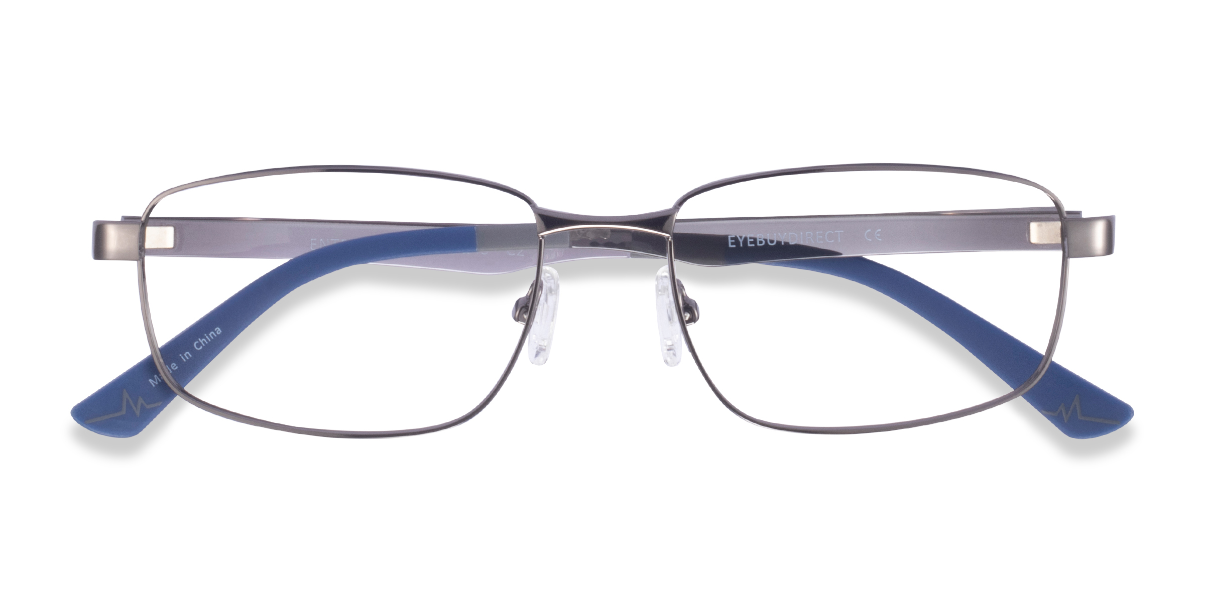 Gunmetal Entropy - Metal Eyeglasses
