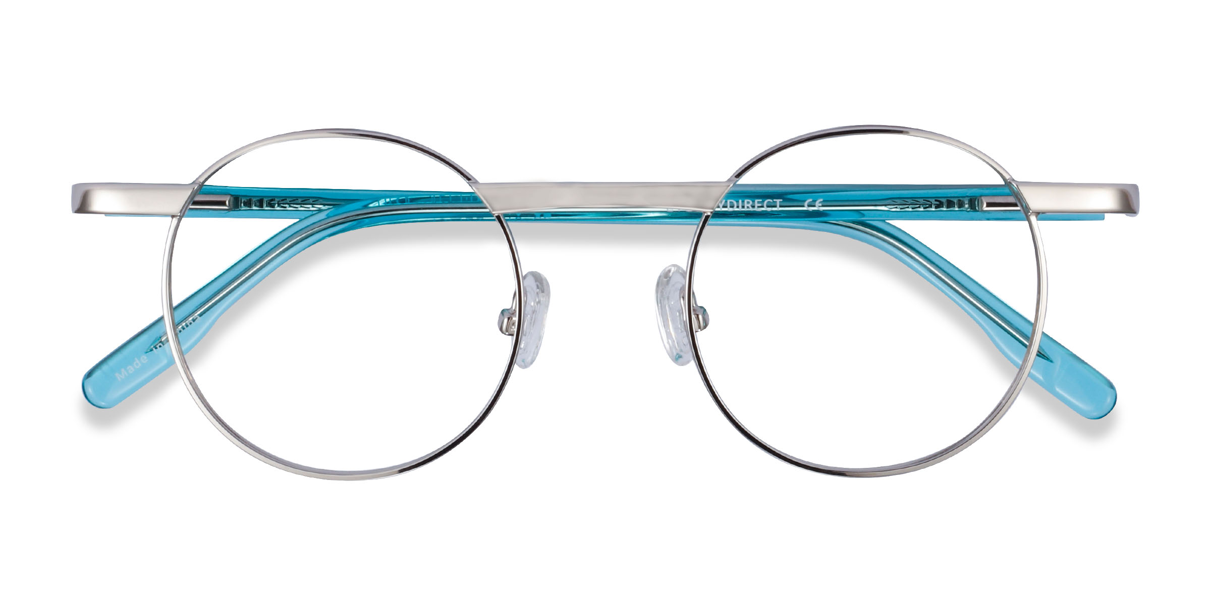 Argenté Task - Métal Lunettes de vue