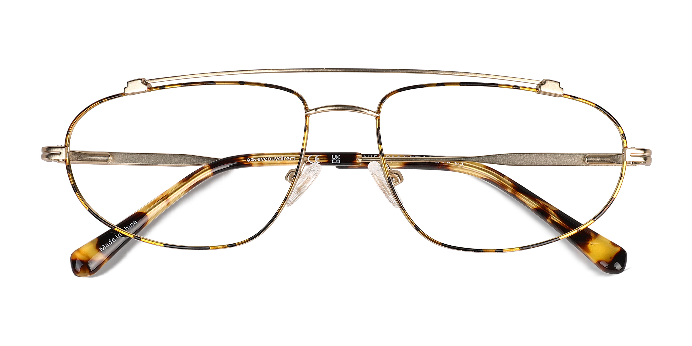 Satin Gold Uniform - Métal Lunettes de vue
