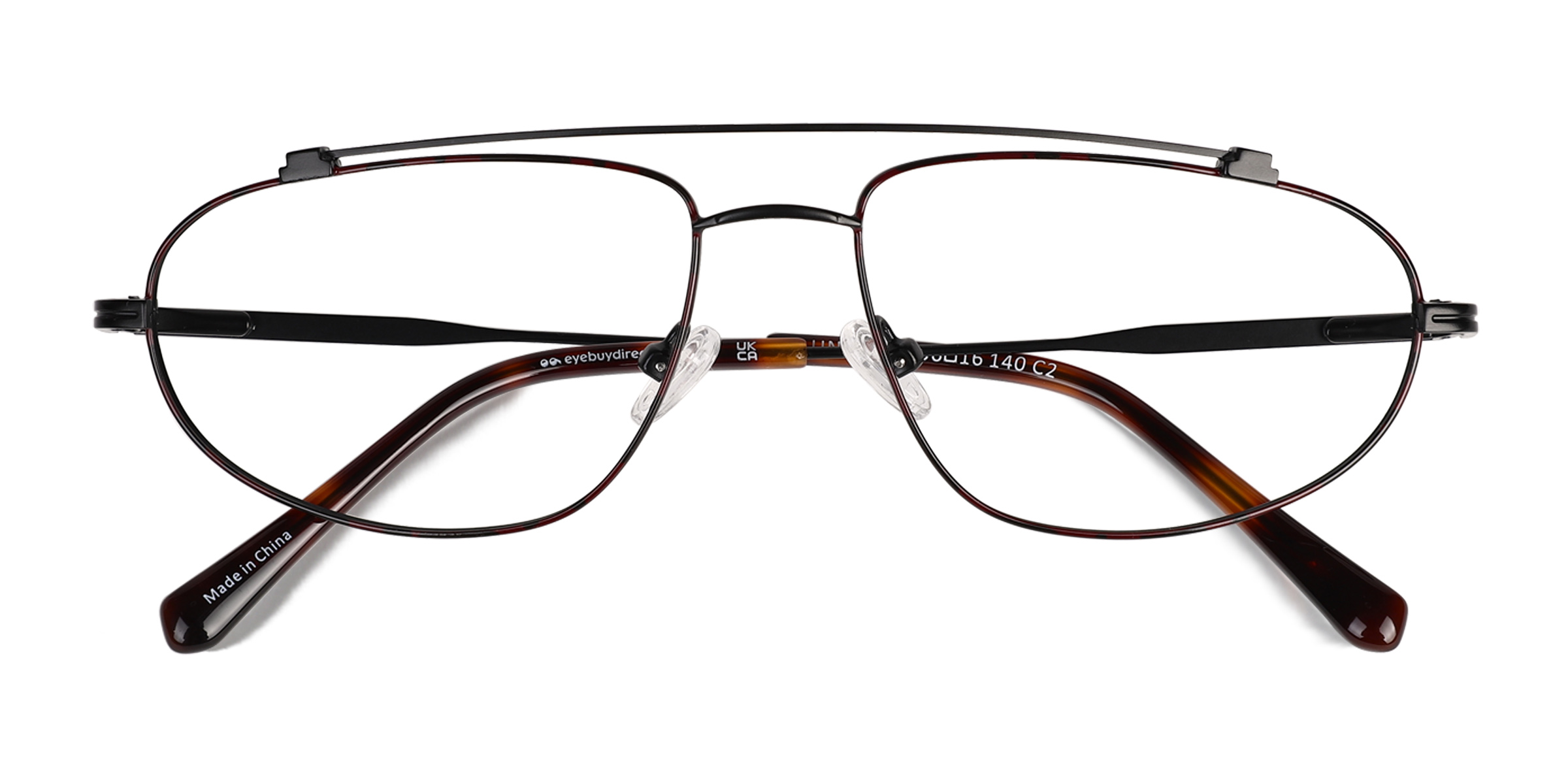 Matte Black Uniform -  Métal Lunettes de vue