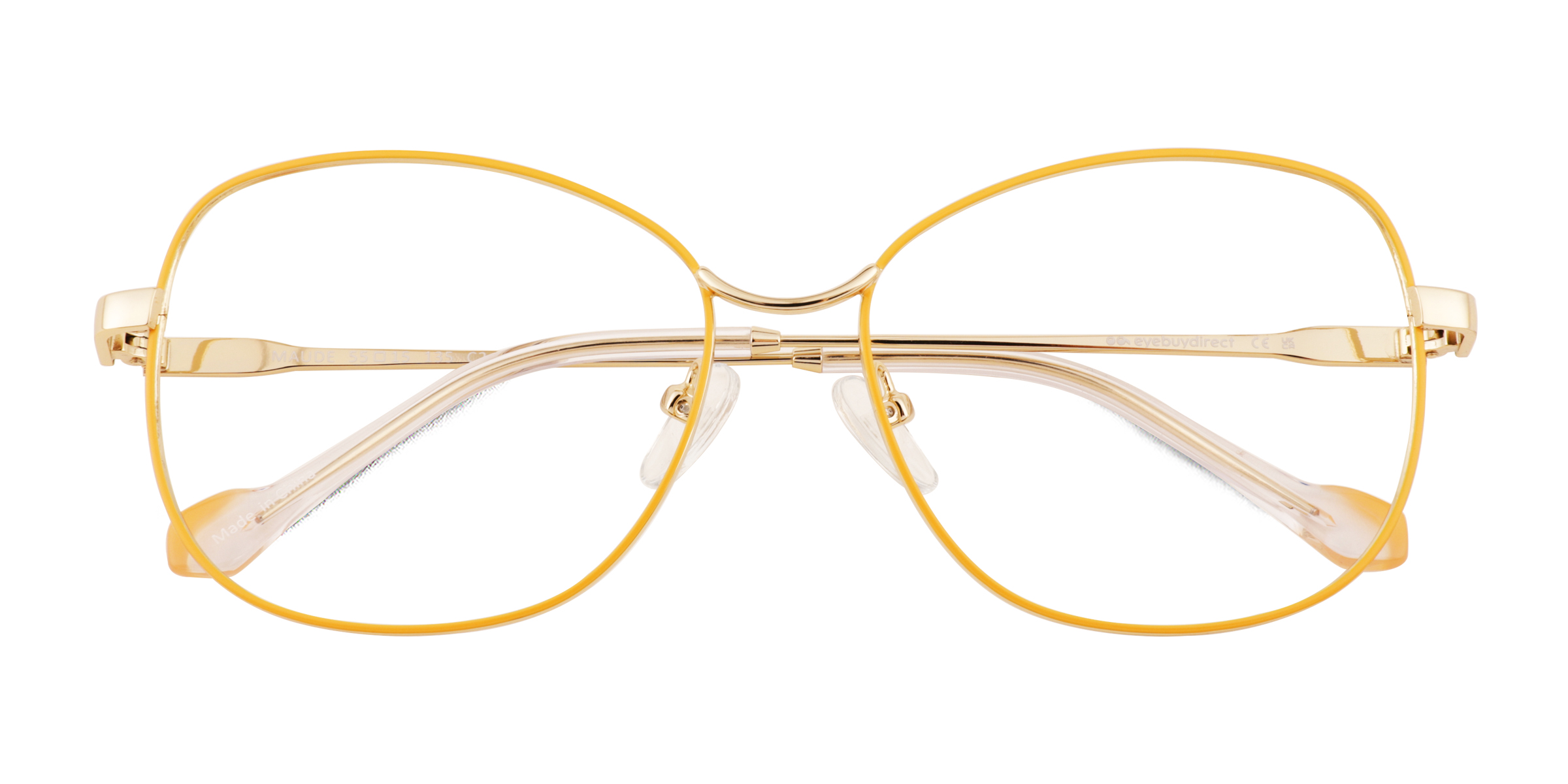Yellow Gold Maude - Métal Lunettes de vue