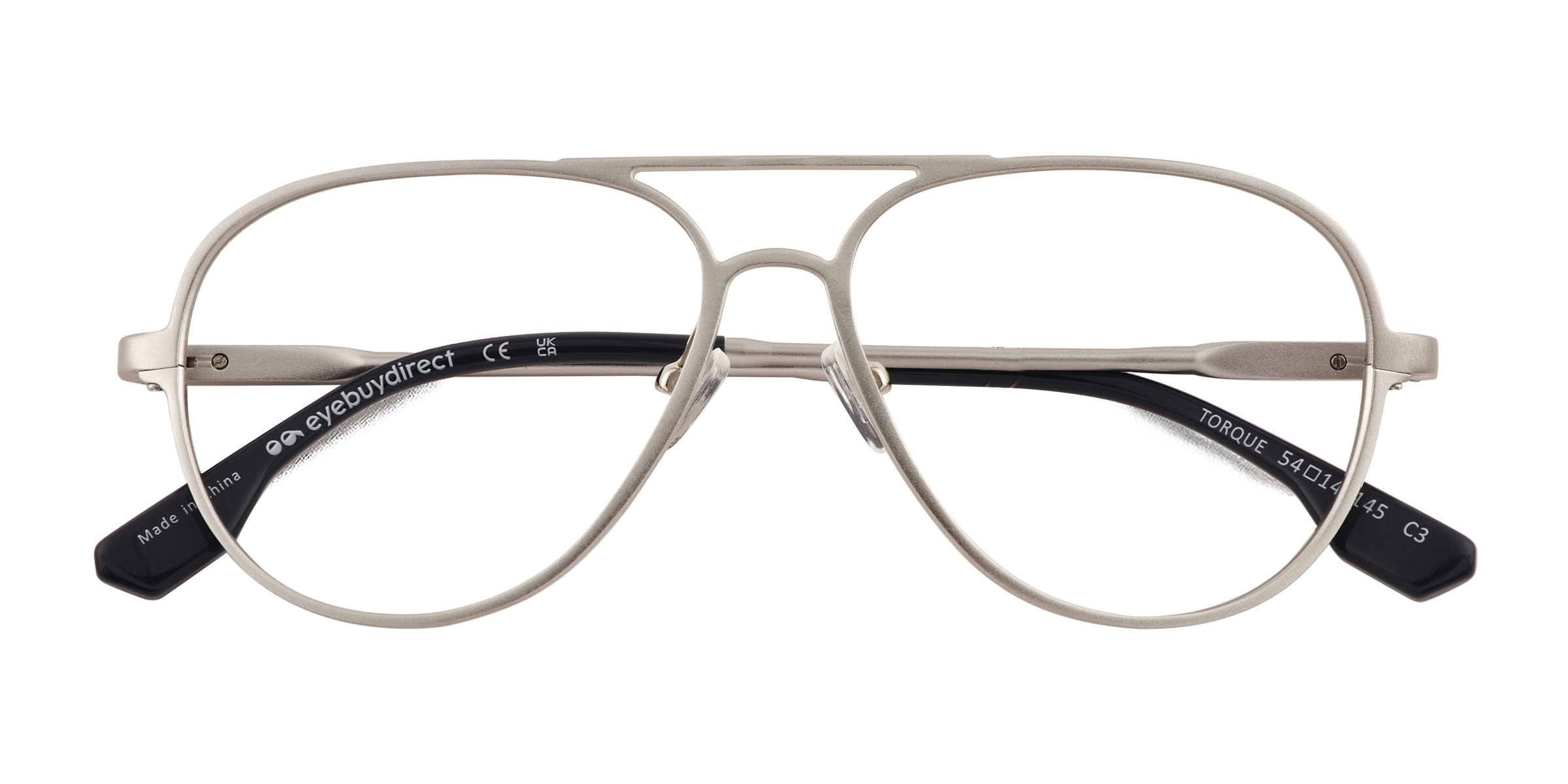 Matte Silver Torque - Aluminium-alloy Lunettes de vue