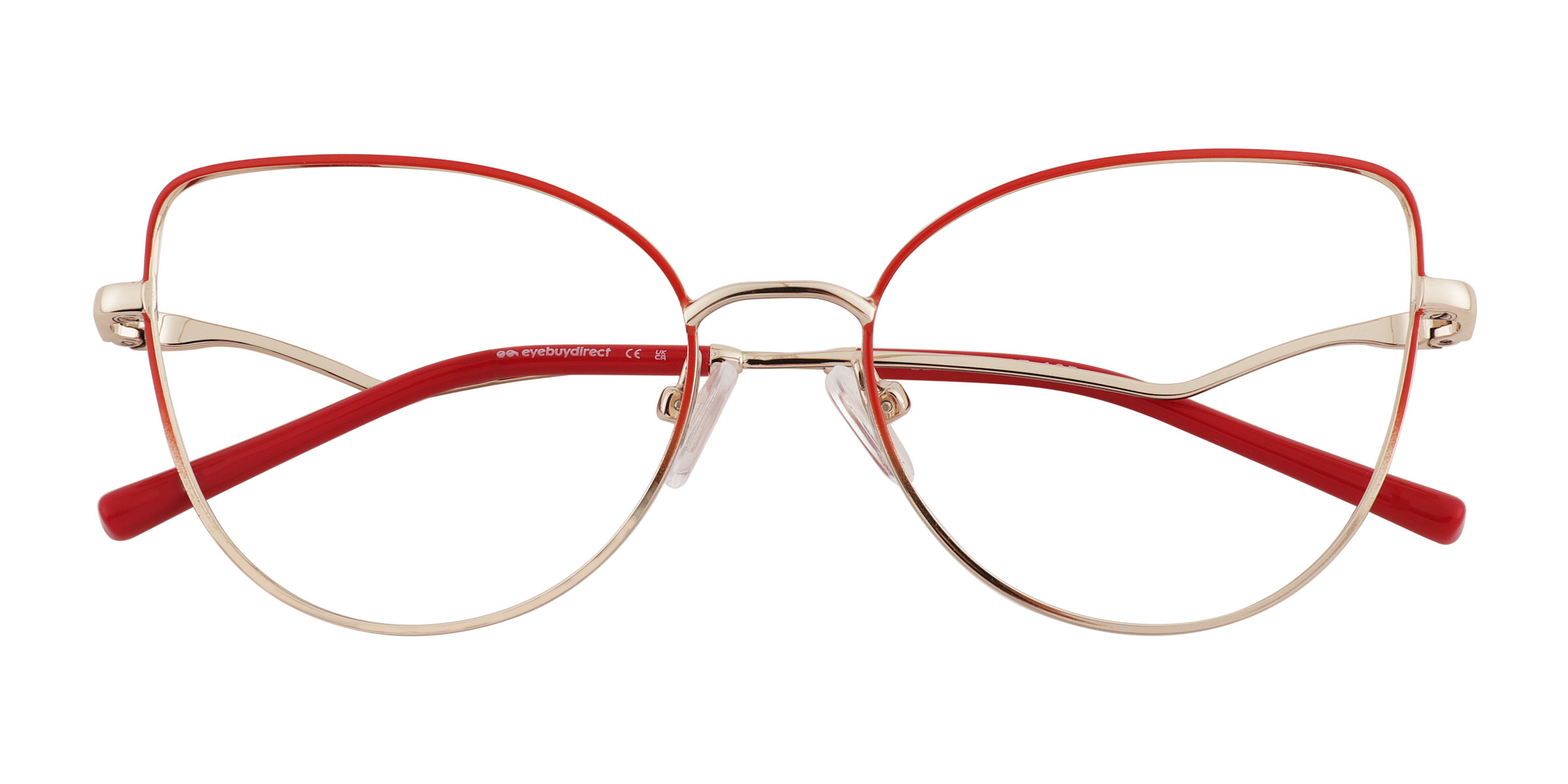 Red Gold Lee - Metal Eyeglasses