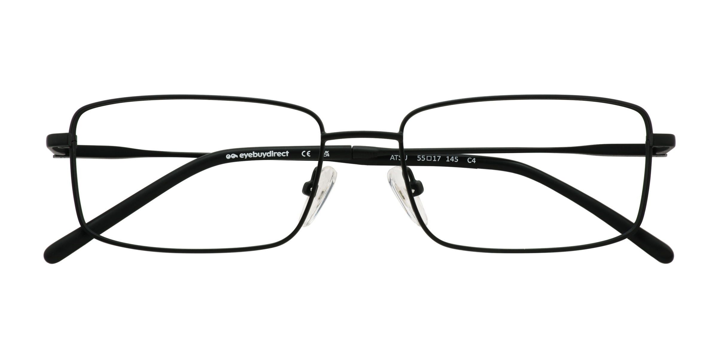 Noir Atsu - Recycled-metal Lunettes de vue