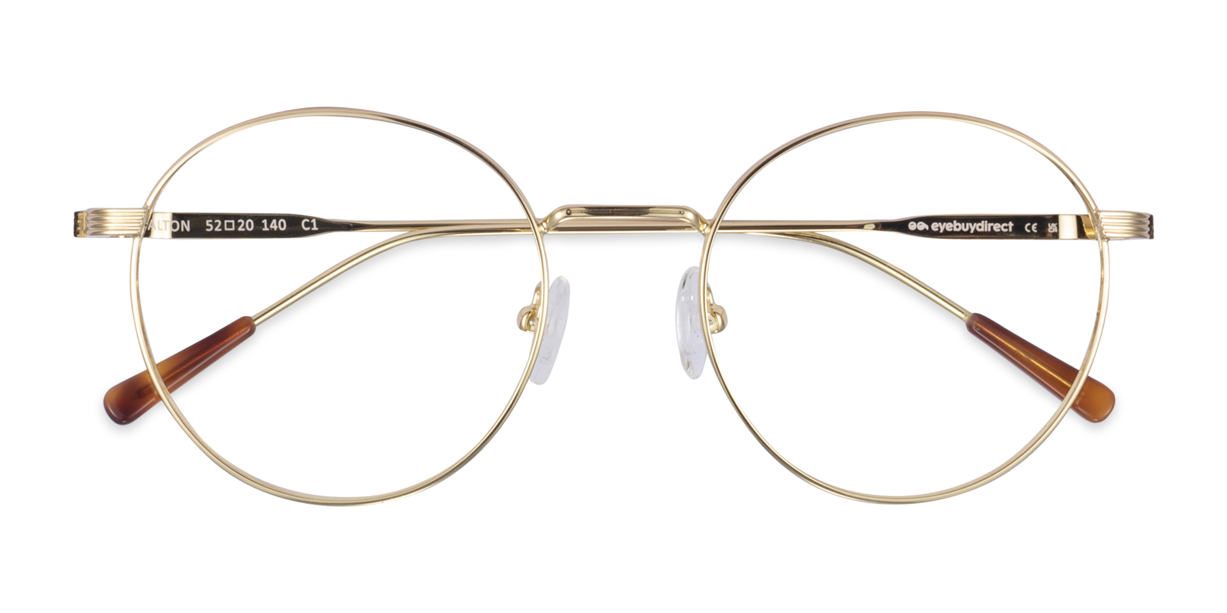 Gold Walton - Metal Eyeglasses