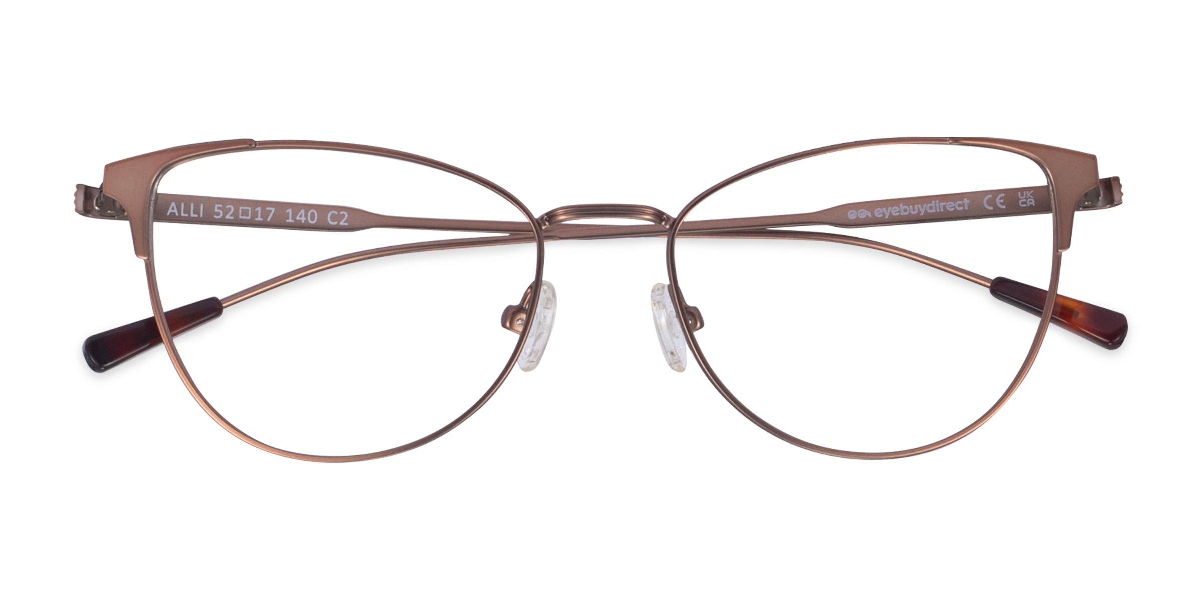 Bronze Alli - Metal Eyeglasses