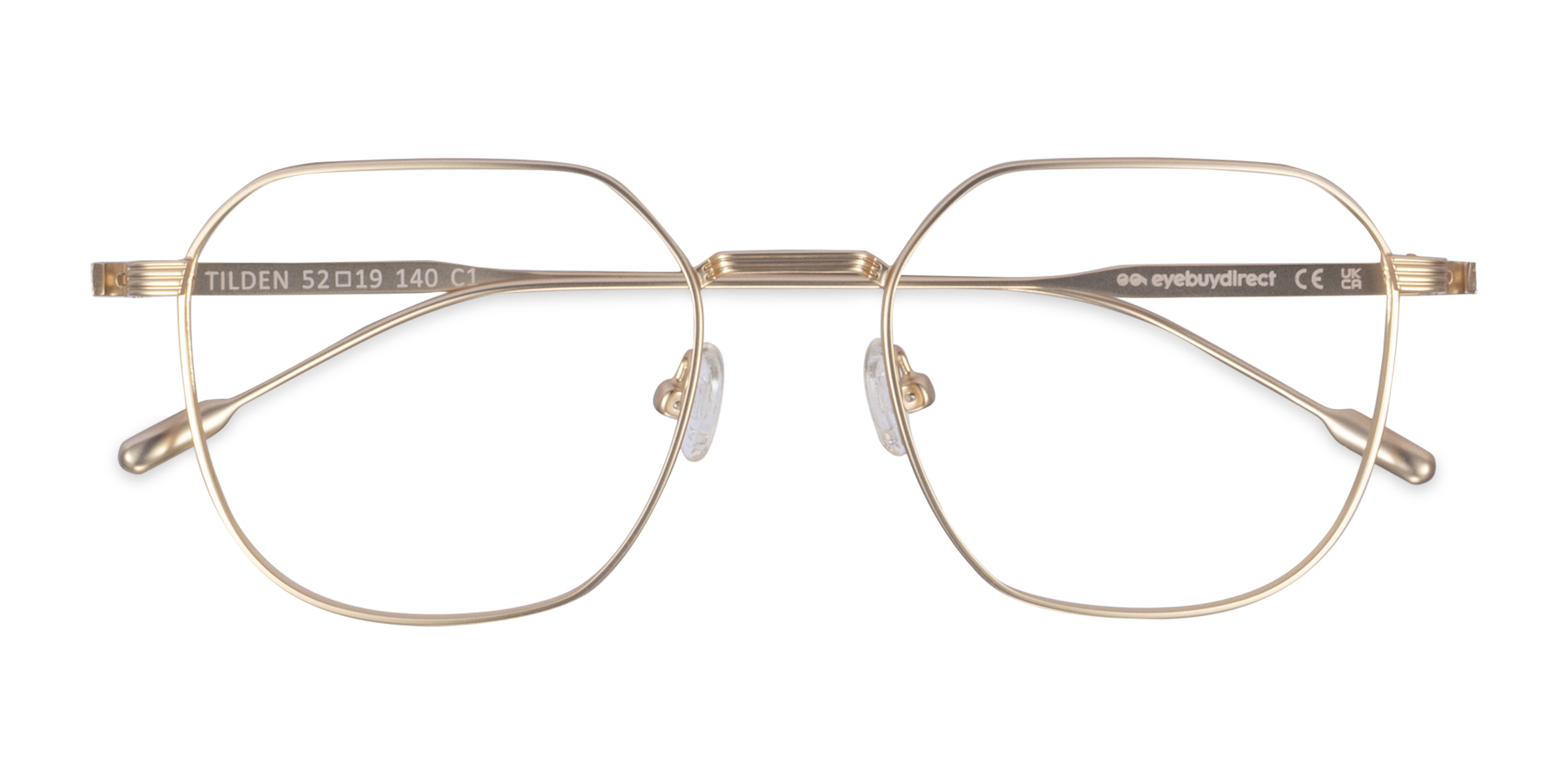 Doré Tilden - Métal Lunettes de vue