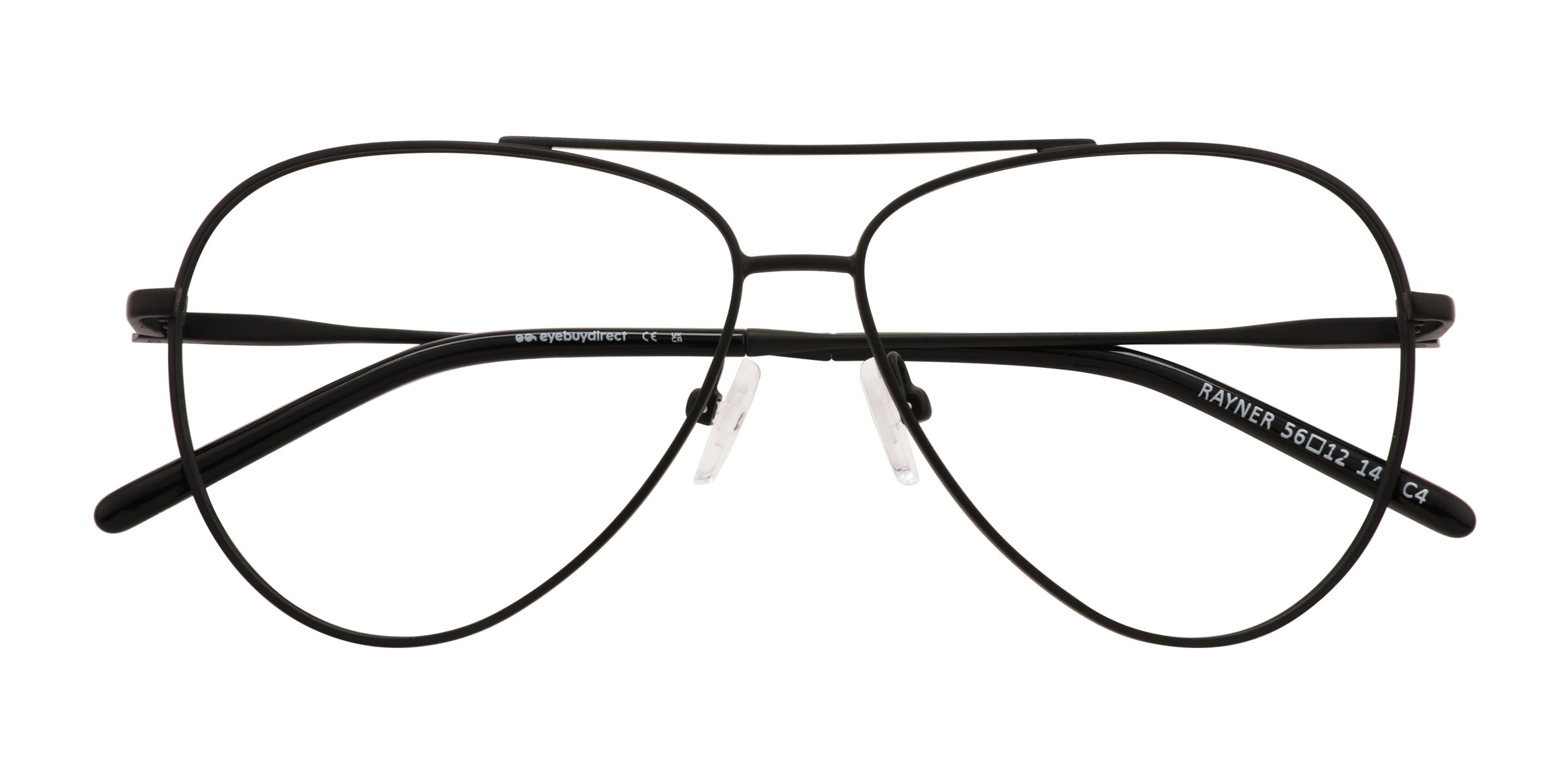 Noir Rayner -  Recycled-metal Lunettes de vue