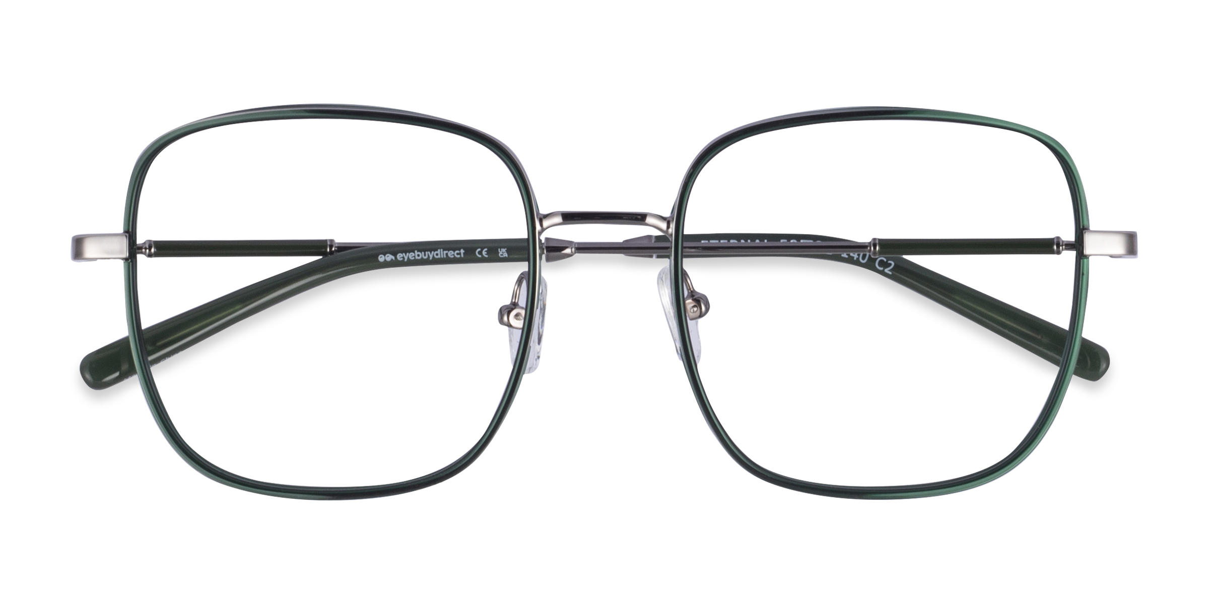 Green Eternal - Metal Eyeglasses