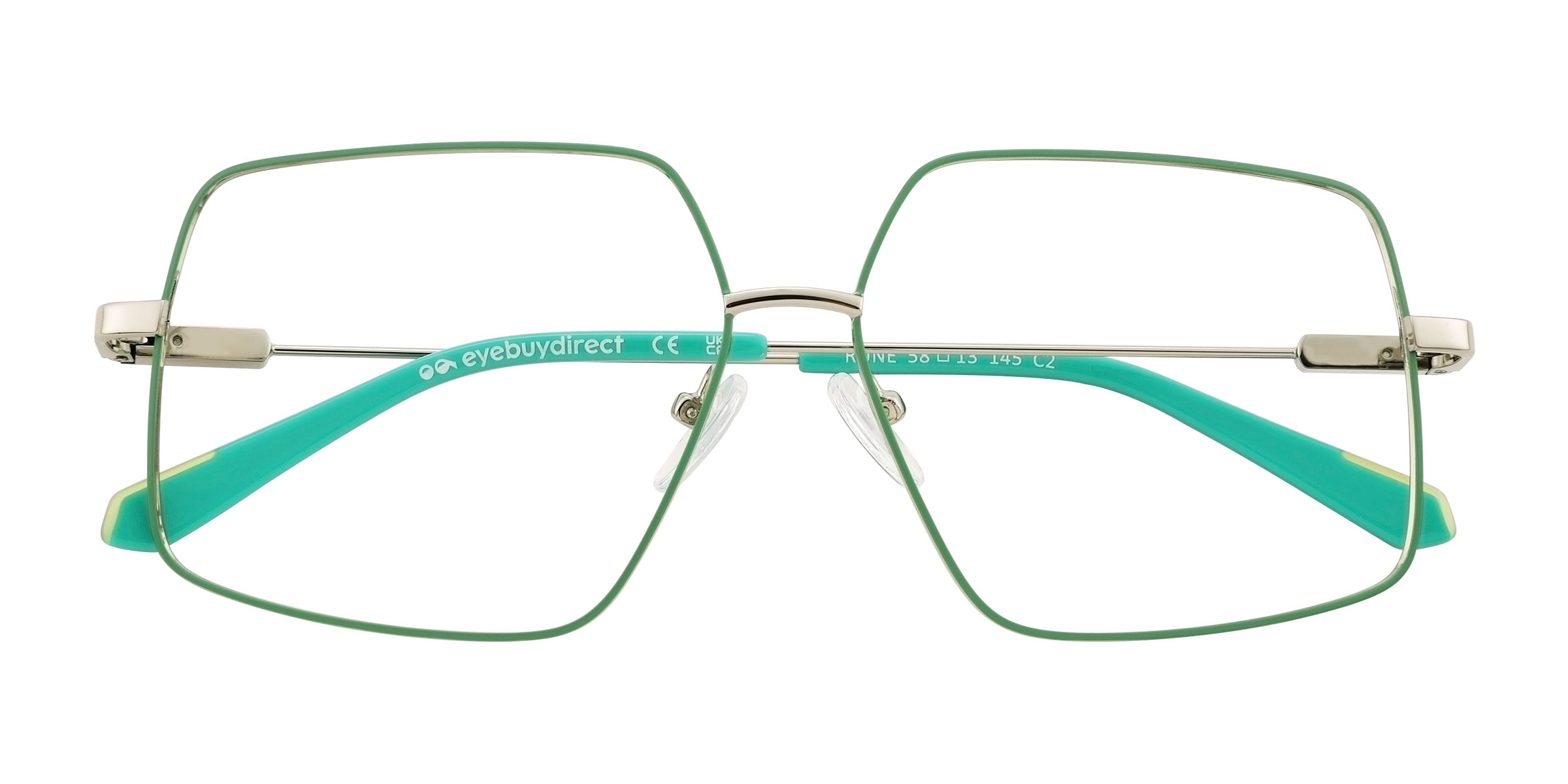 Green Rune - Metal Eyeglasses