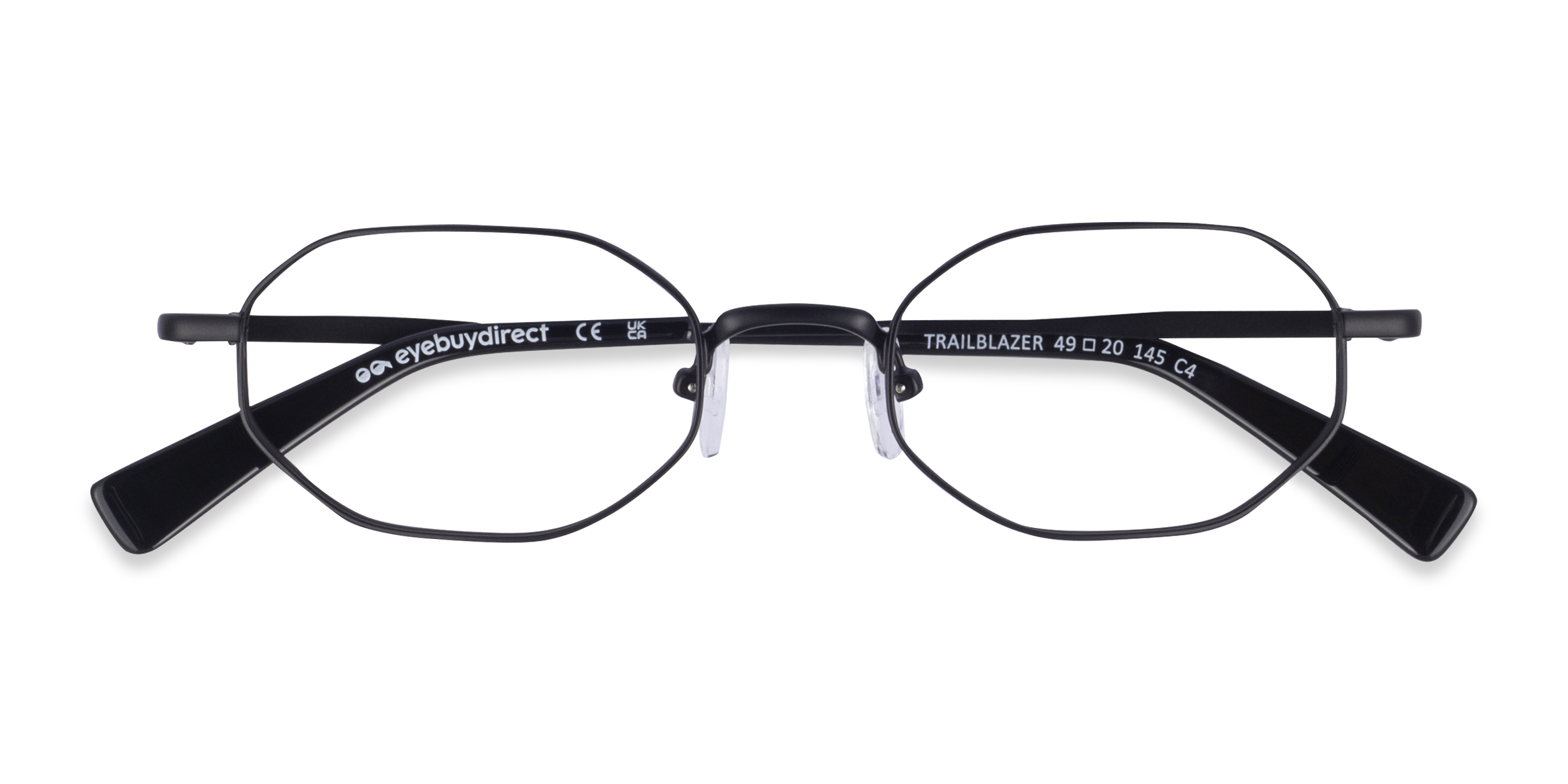 Black Trailblazer -  Metal Eyeglasses