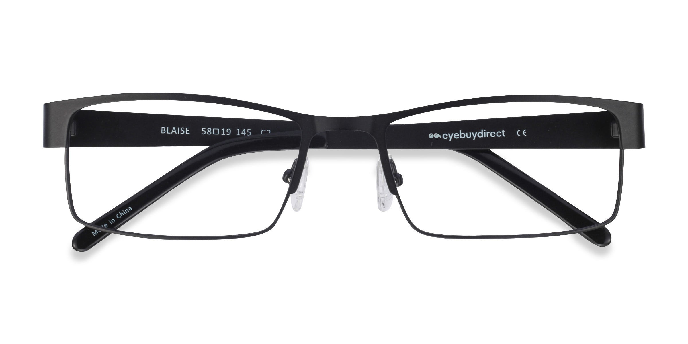 Black Blaise - Metal Eyeglasses