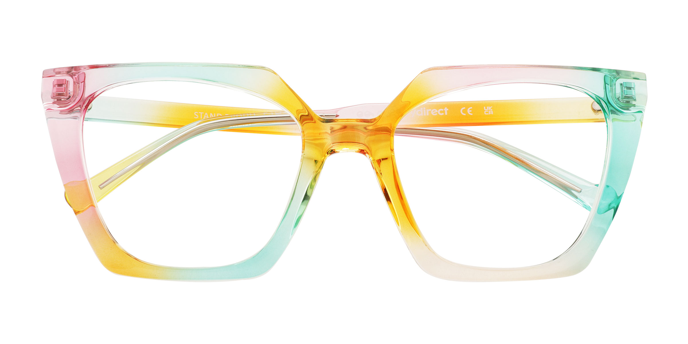 Rainbow Orange Stand Proud - Plastique Lunettes de vue