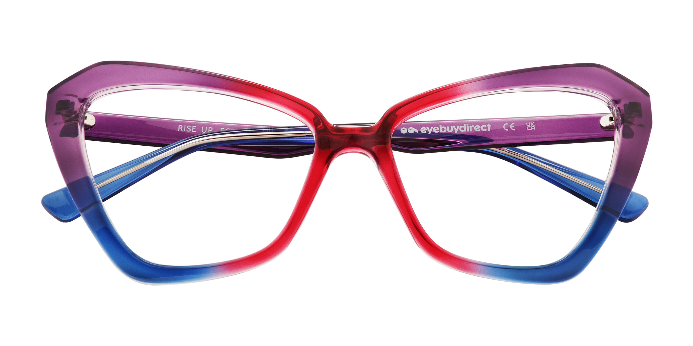 Rainbow Purple Rise Up - Plastic Eyeglasses