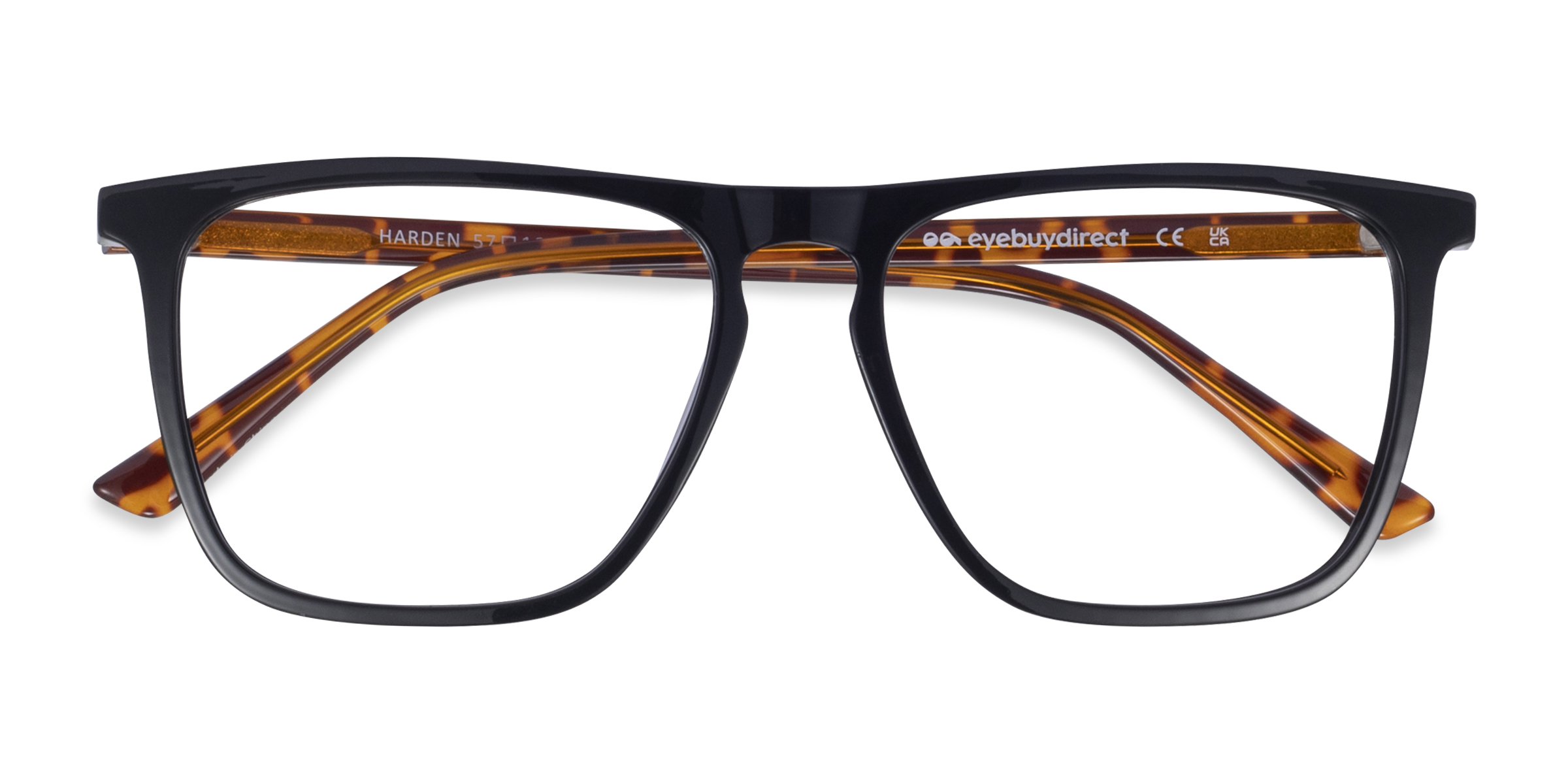Black Harden -  Plastic Eyeglasses
