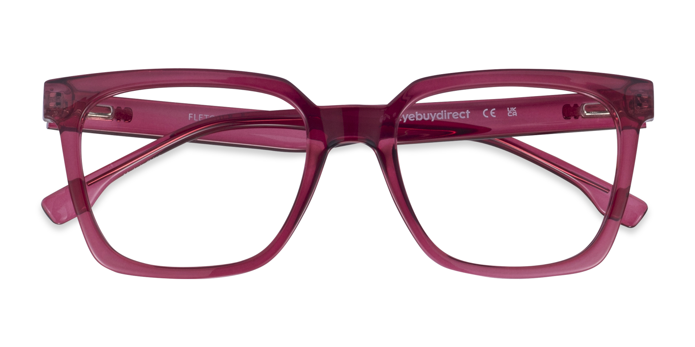 Purple Fletcher - Plastic Eyeglasses