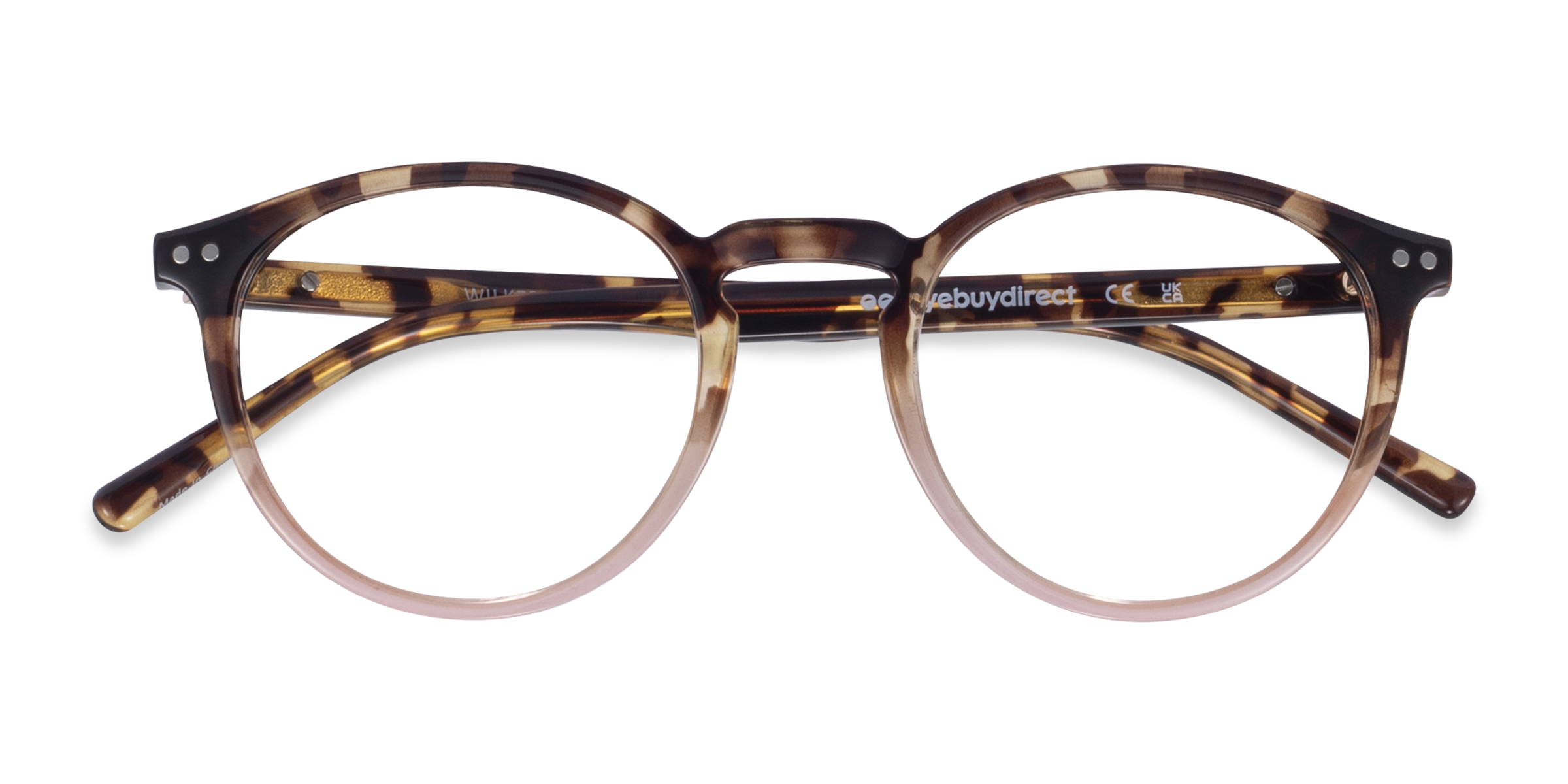 Tortoise Pink Wilkes - Plastic Eyeglasses