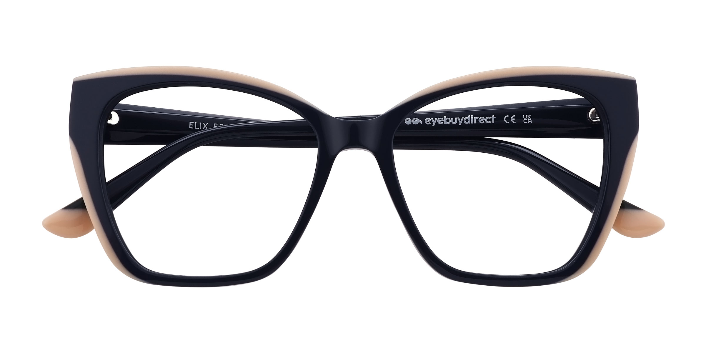 Navy Elix - Acetate Eyeglasses