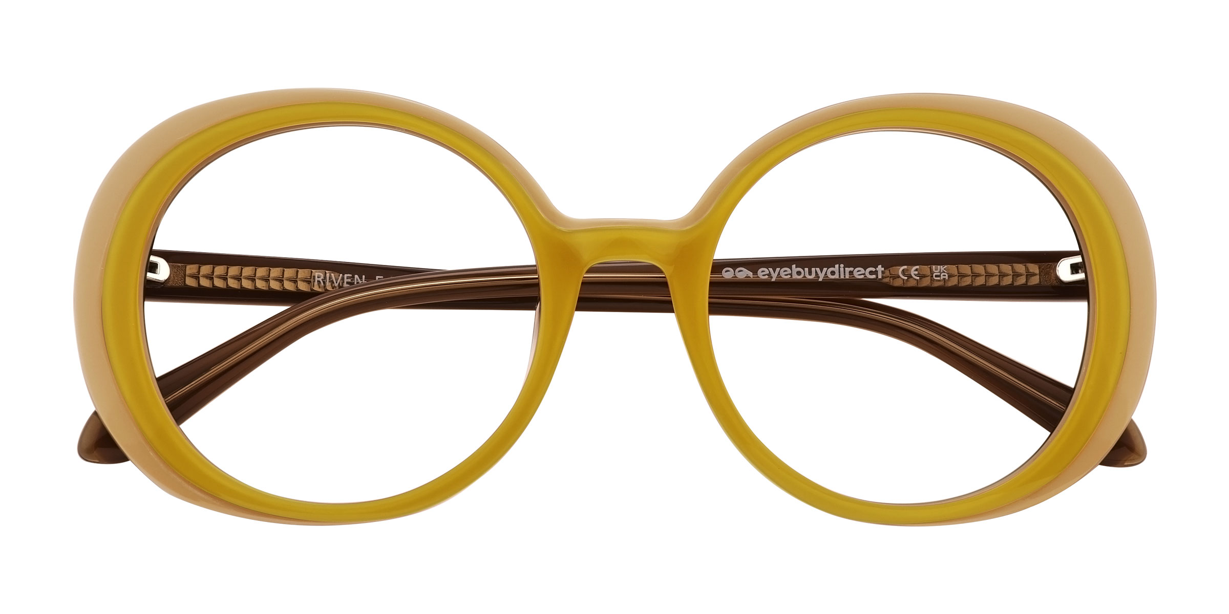Jaune Riven - Acétate Lunettes de vue